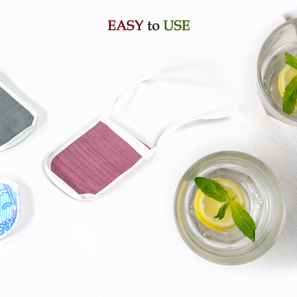Cotton Water Filter Non Plastic Water Filter Covers Double Layered Cotton Reusable Water Filter For Home Office Multiuse Cover - Happy Price - Image 6