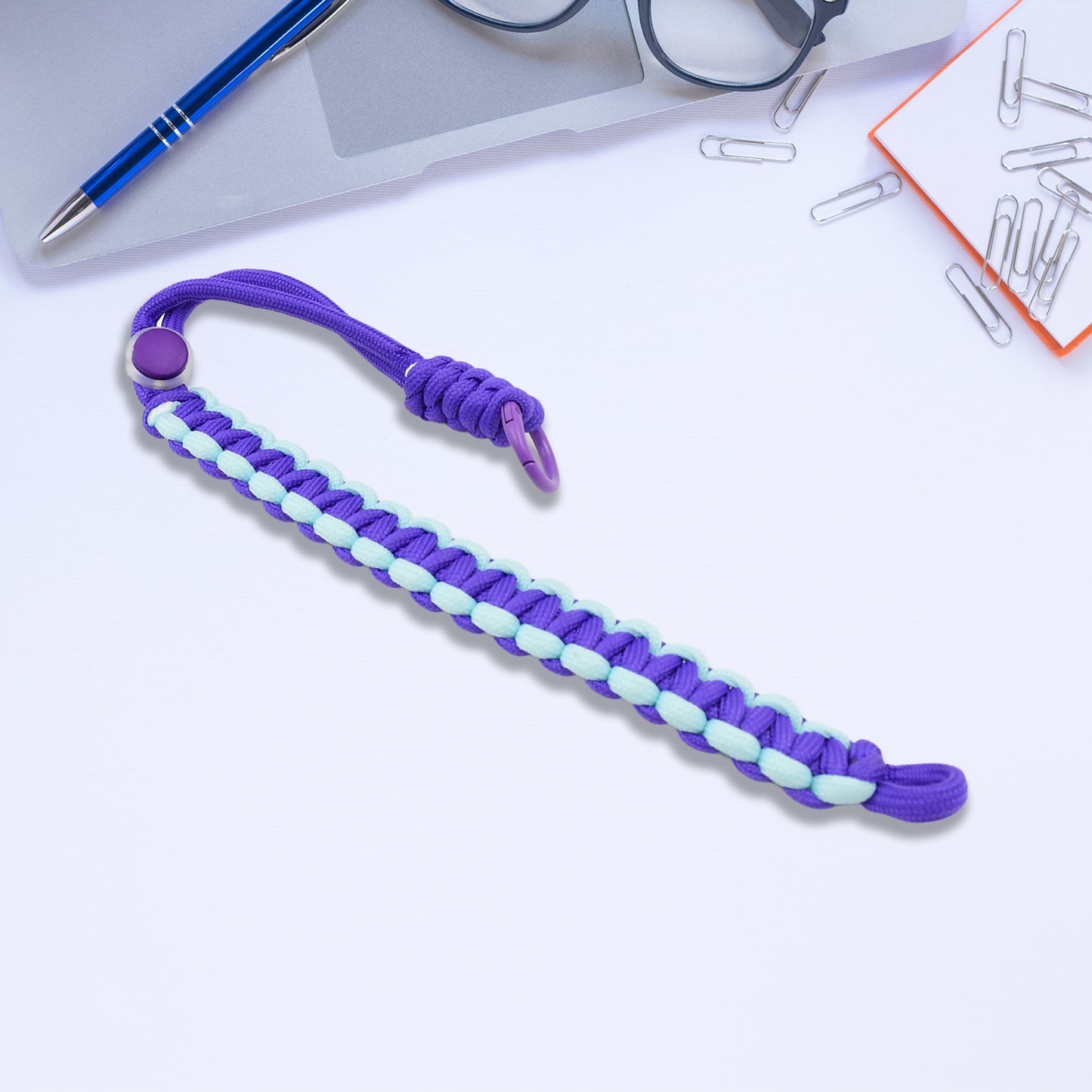 Multipurpose Adjustable Hand Wrist Strap Lanyardwith Cellphone Phone Strap (1 Pc 15 Inch Multicolor) - Happy Price - Image 3