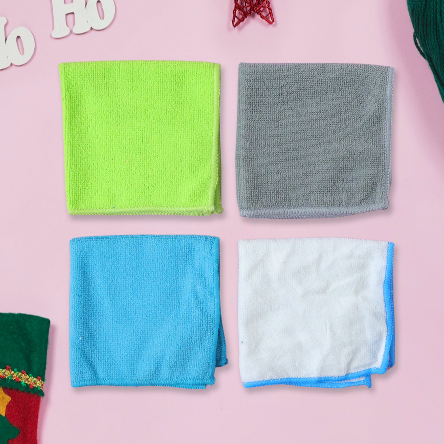 Microfiber Cleaning Cloths - 4 Pc Set, 28x29 Cm - Great Price - Image 6