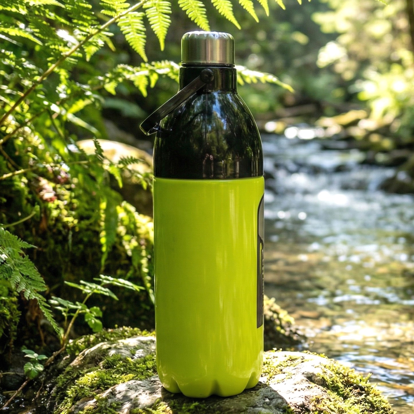 Large 1700ml Leakproof Water Bottle with Strap - Ideal for Gym, Travel, Office - Happy Price - Image 3