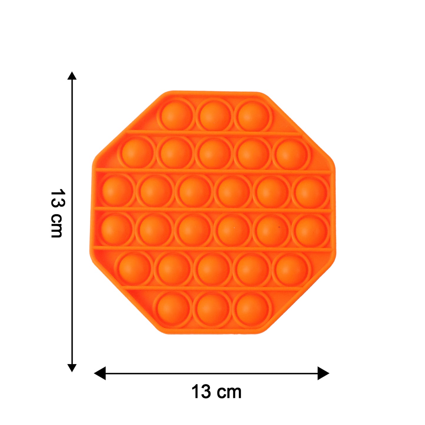 Hexagon Silicone Pop It Fidget Toy - 1 Pc - Happy Price - Image 5