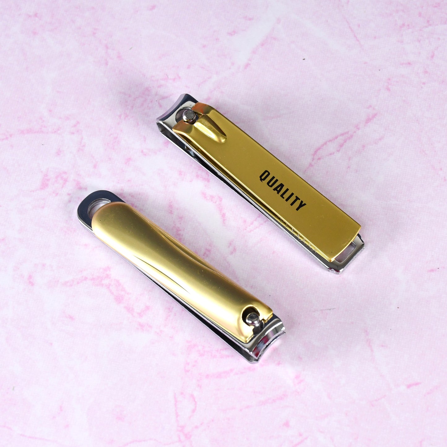 Stainless Steel Folding Nail Clippers with File - 1 Pc - Happy Price - Image 3