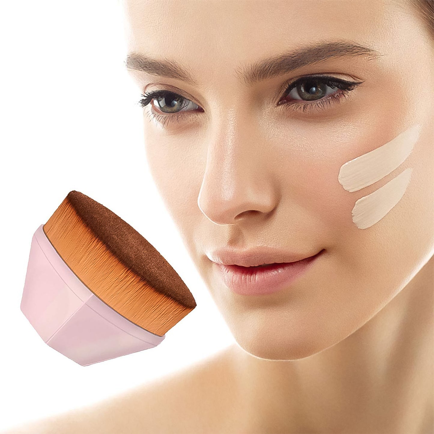 Foundation Makeup Brushnbspperfect Makeup Brush Portable Case (1 Pc) - Happy Price - Image 2