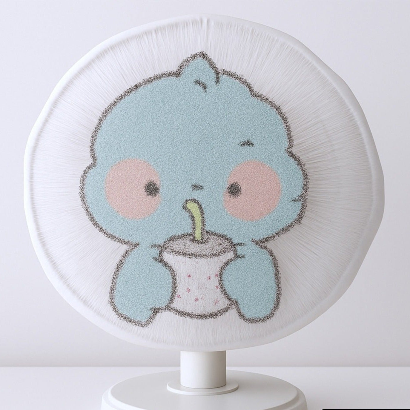 Cute Cartoon Character Fabric Mesh Fan Cover (1 Pc Mix Design) - Happy Price - Image 1