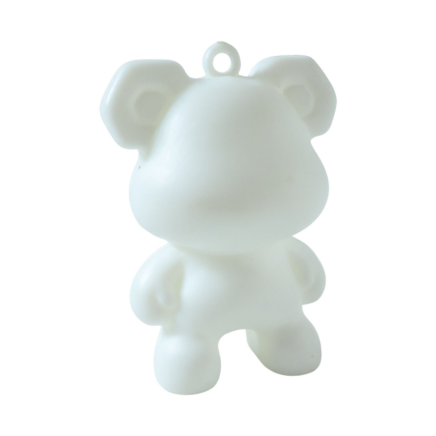 Cute Bear Shape Mini Figure Keychain (1 Pc)