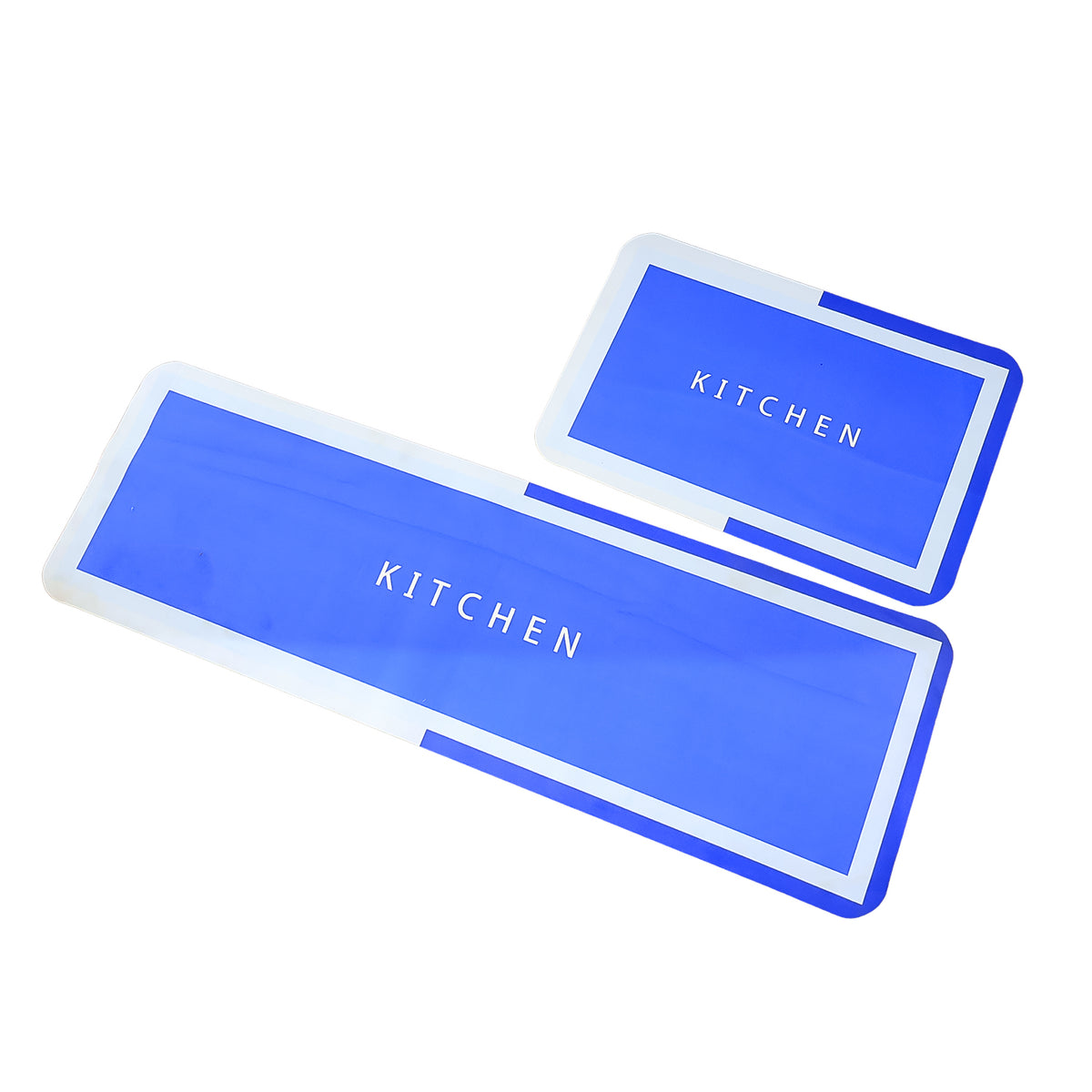 Comfort Kitchen Floor Mat Set - 2 Pc Anti-Slip Runner & Mat (1 Set) - Happy Price - Image 2