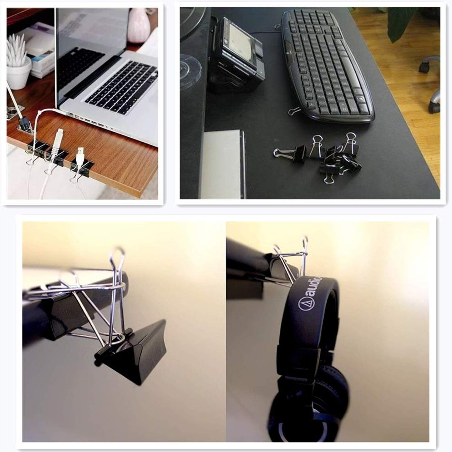 Paper Holding Binder Clips Paper Clips (8 Pcs Set Mix Color) - Happy Price - Image 5