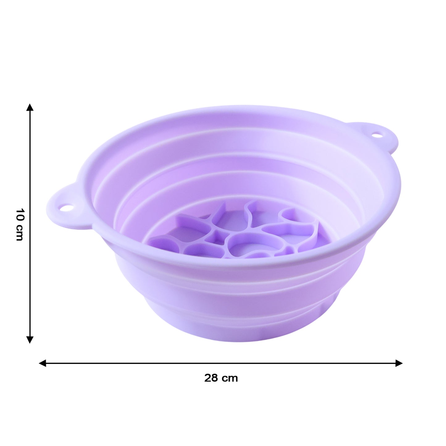 Multipurpose Folding Silicone Ice Bath Bowl with Built-In Tray - Happy Price - Image 5
