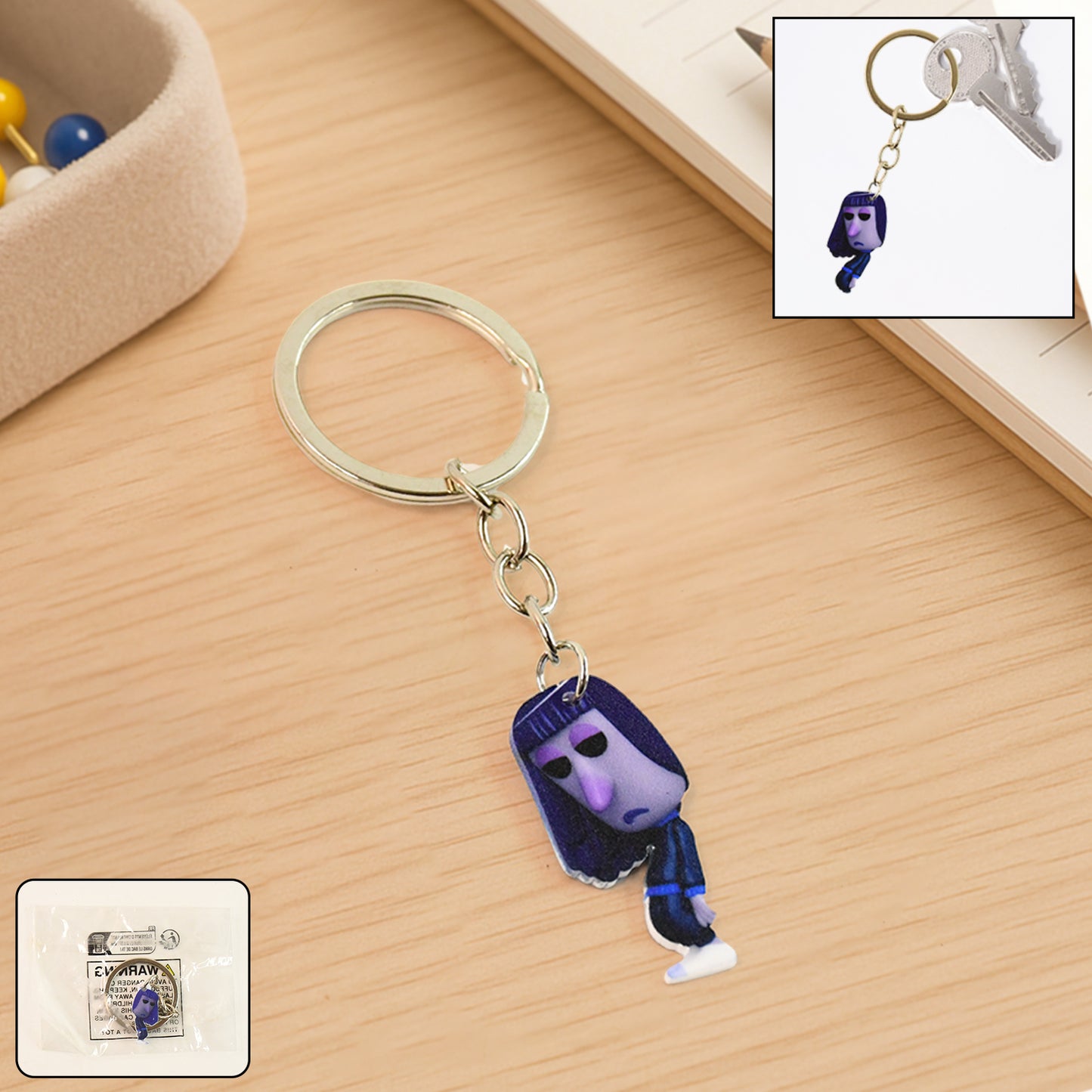 Big Size Cartoon-themed Character Keychain (1 Pc) - Happy Price - Image 6