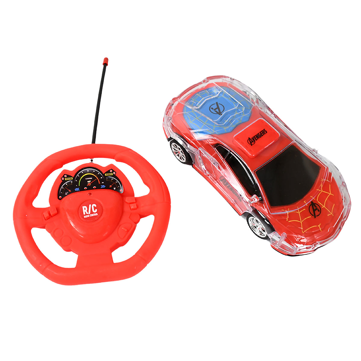 Plastic Remote Control Car Remote Control Racing Car With Two Function Backward And Forward. Handle Design Remote. Best Birthday Gift Birthday Return Gift With Rechargeable Battery For Car - Happy Price - Image 4