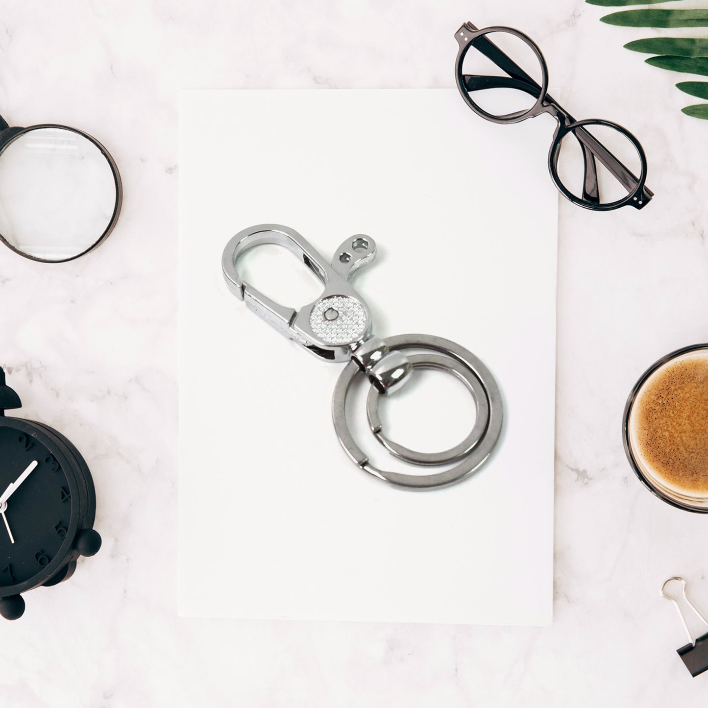 Heavy Duty Key Holder Keychain Key Chain (1 Pc Mix Design) - Happy Price - Image 3