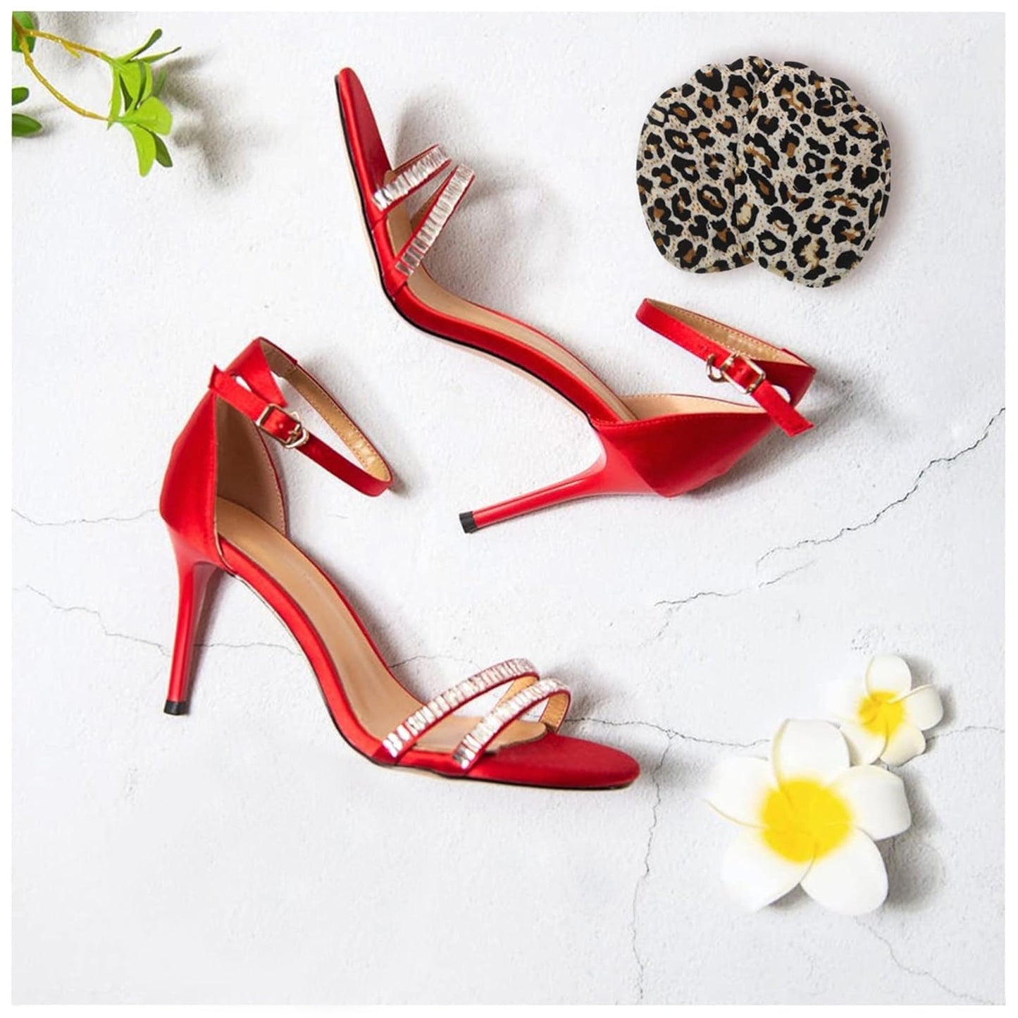 High Shoe Heel Cushion Inserts Non Slip Prevent Calluses Insole Pads (1 Pair Mix Design) - Happy Price - Image 2