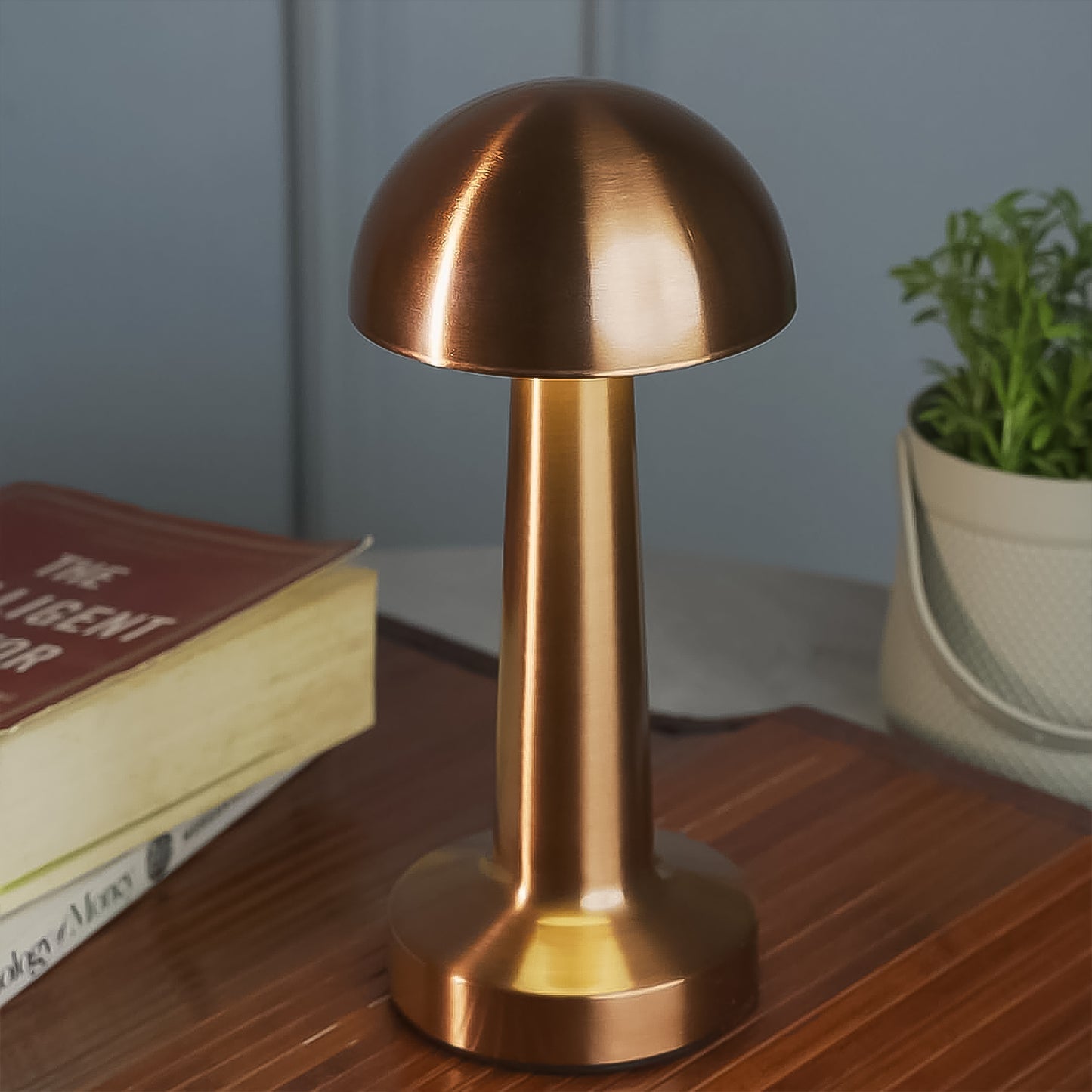 Led Lamp With Touch Control Decorative Desk Lamp Portable Metal Led Table Lamp - Happy Price - Image 4