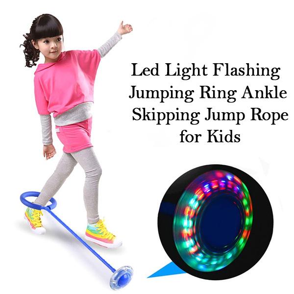 Flashing LED Ankle Skip Rope Toy for Kids - Fun Fitness Jump Game - Happy Price - Image 2