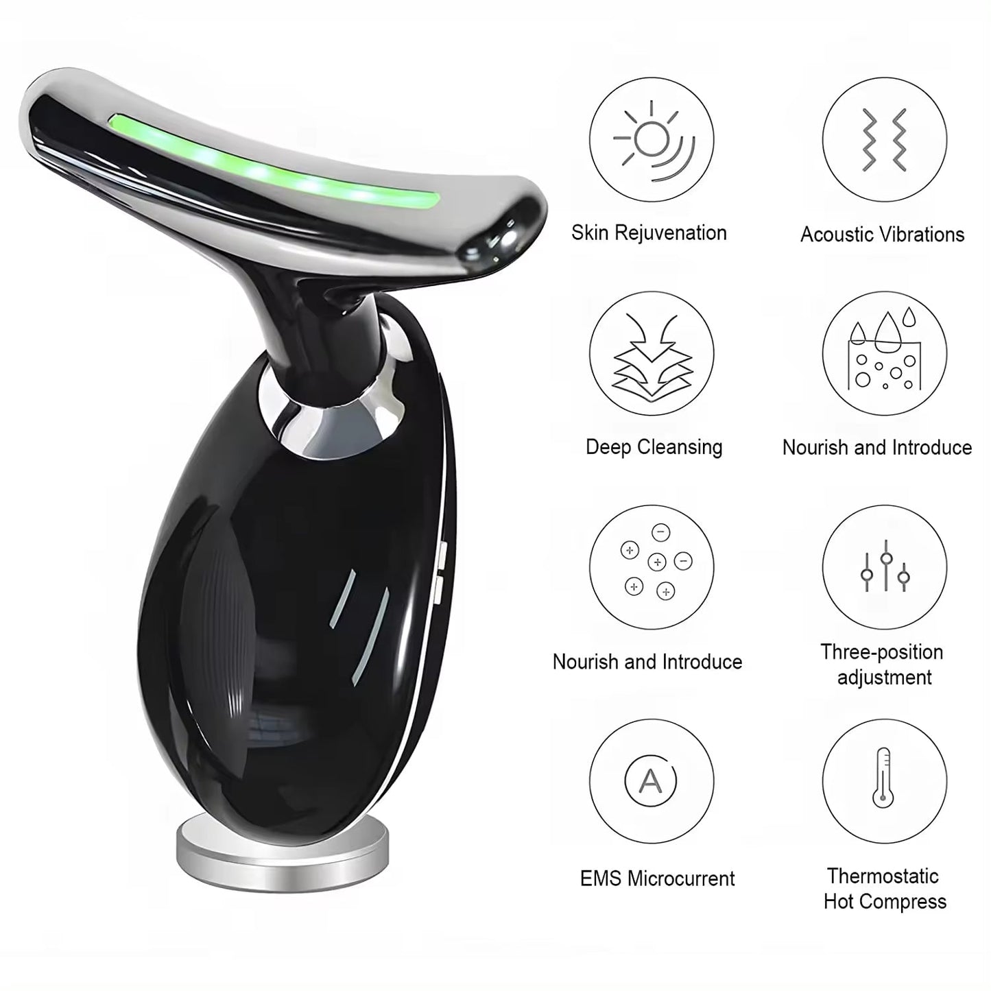 Neck Face Massager Firming Wrinkle Removal Tool (Neck Wrinkle Removal Tool 1 Pc) - Happy Price - Image 4