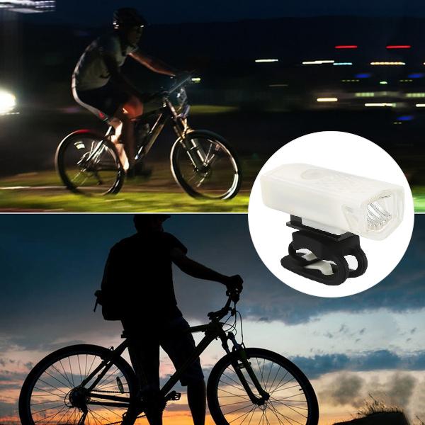 Usb Rechargeable Bicycle Light Set 400 Lumen Super Bright Headlight Front Lights - Happy Price - Image 3