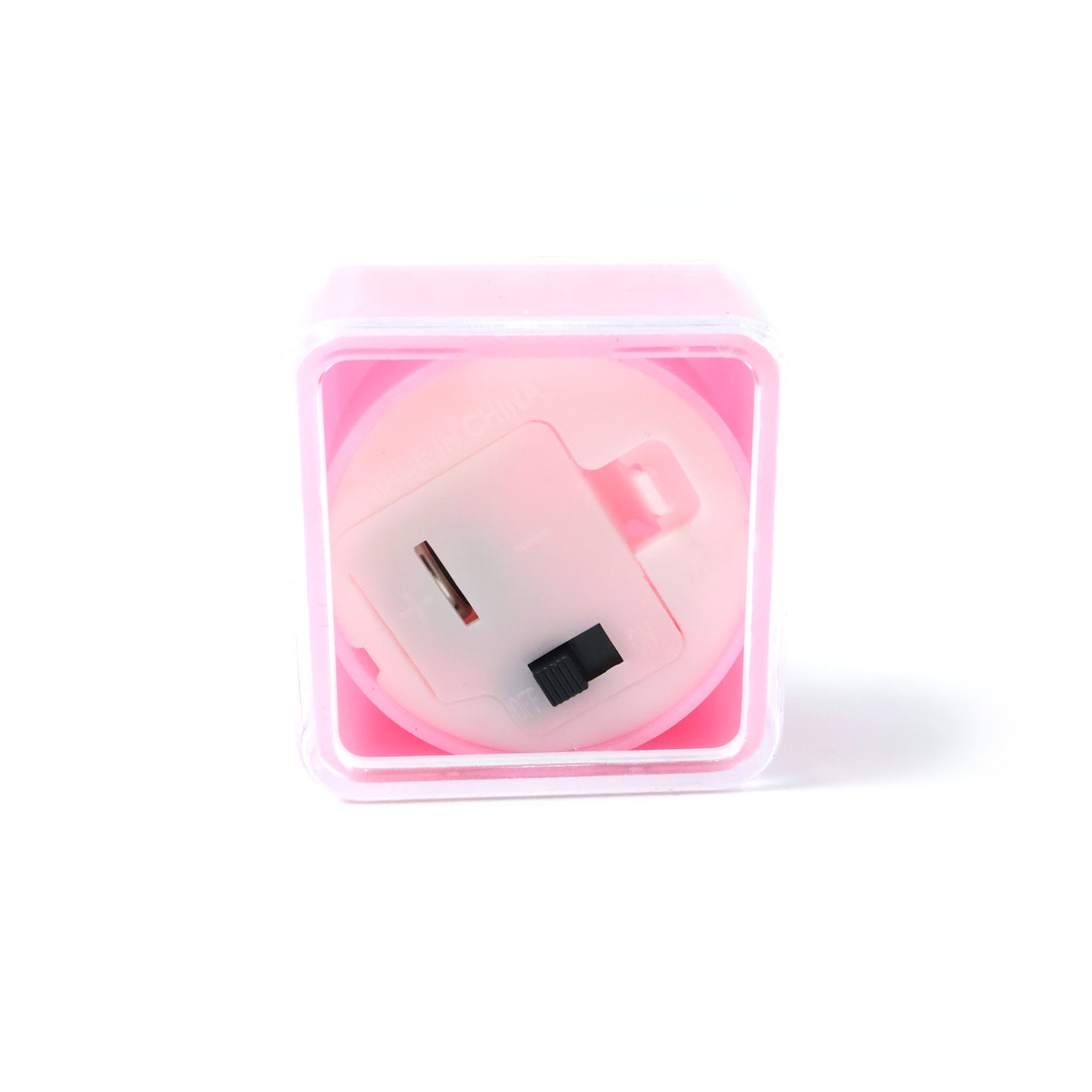 Set of 6 Square LED Flameless Tealight Candles with Multicolor Holders - Happy Price - Image 4