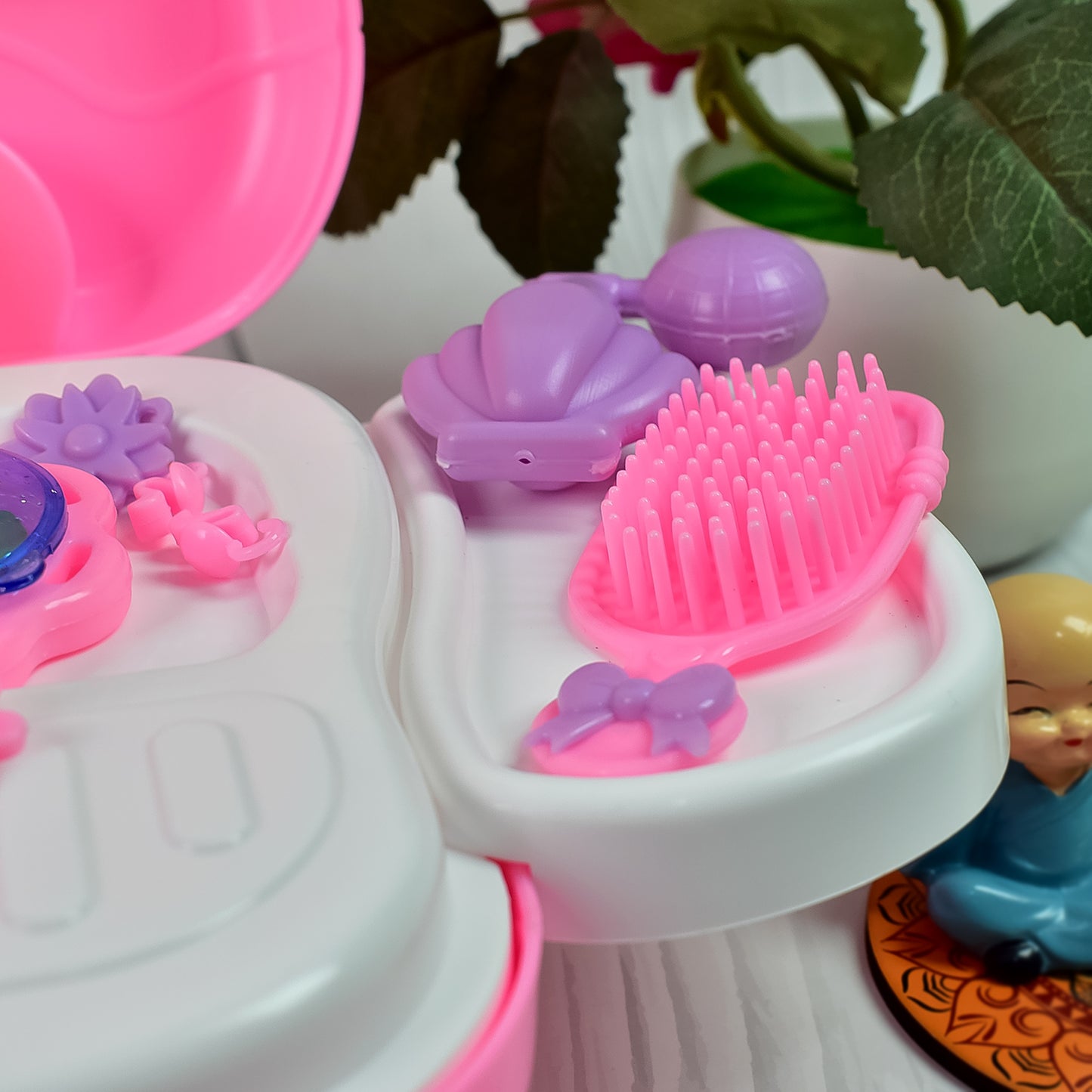 Beauty Make Up Case And Cosmetic Set - Happy Price - Image 3
