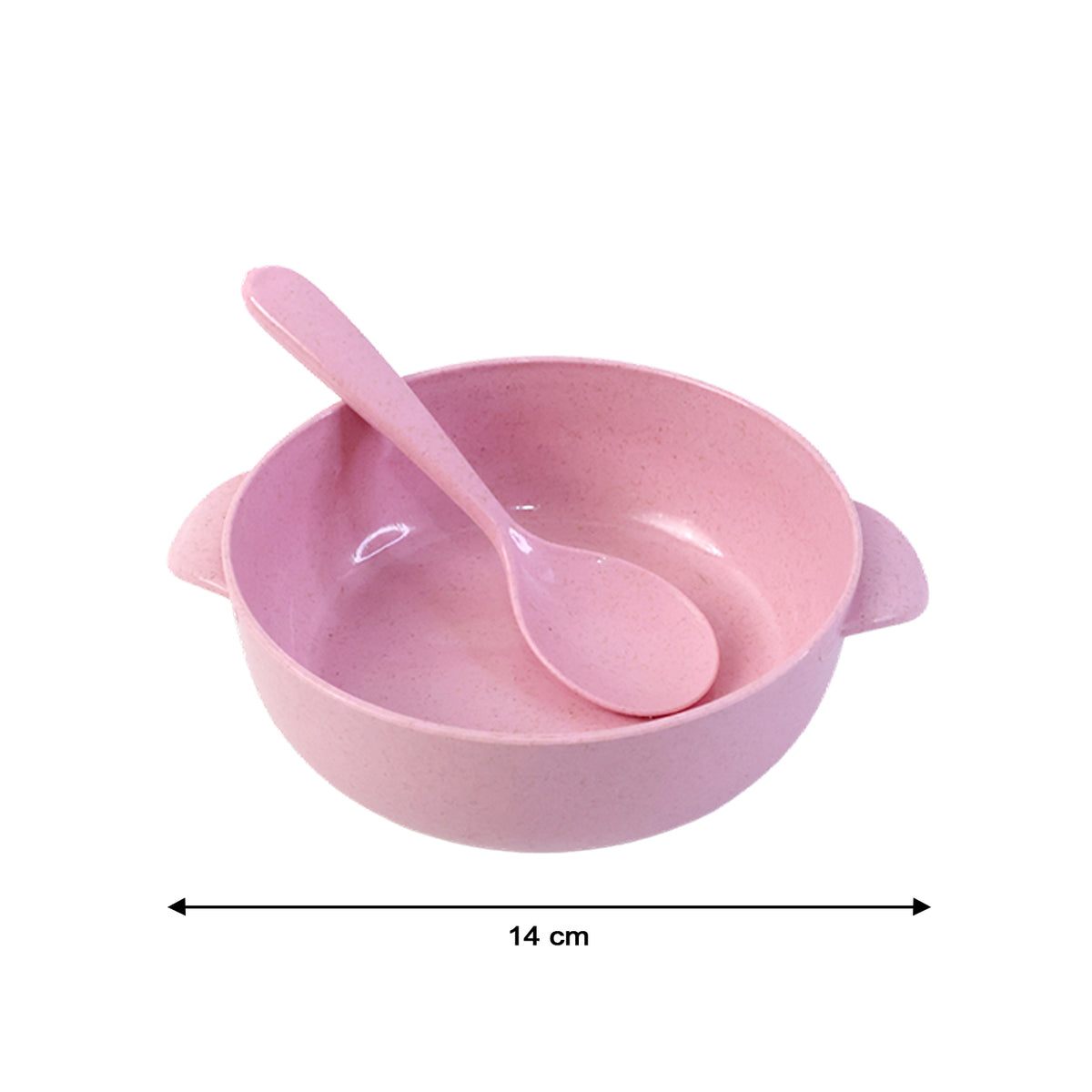 Baby Feeding Bowl with Spoon Set - 240ml Unbreakable Toddler Meal Bowl with Easy Grip Handles - Happy Price - Image 4