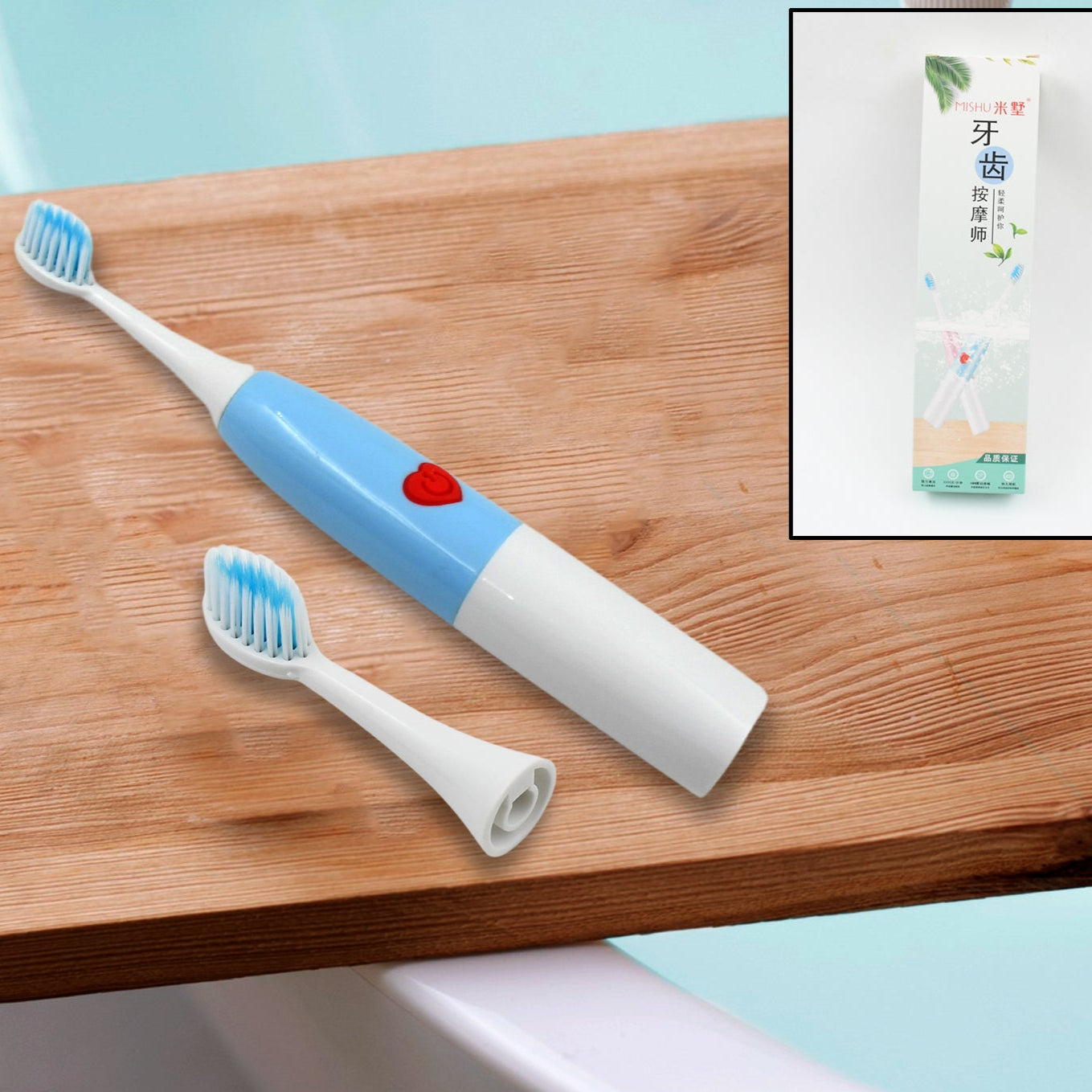 Electric Toothbrushbattery Operate For Home Travelling Use(1 Pc) - Happy Price - Image 1