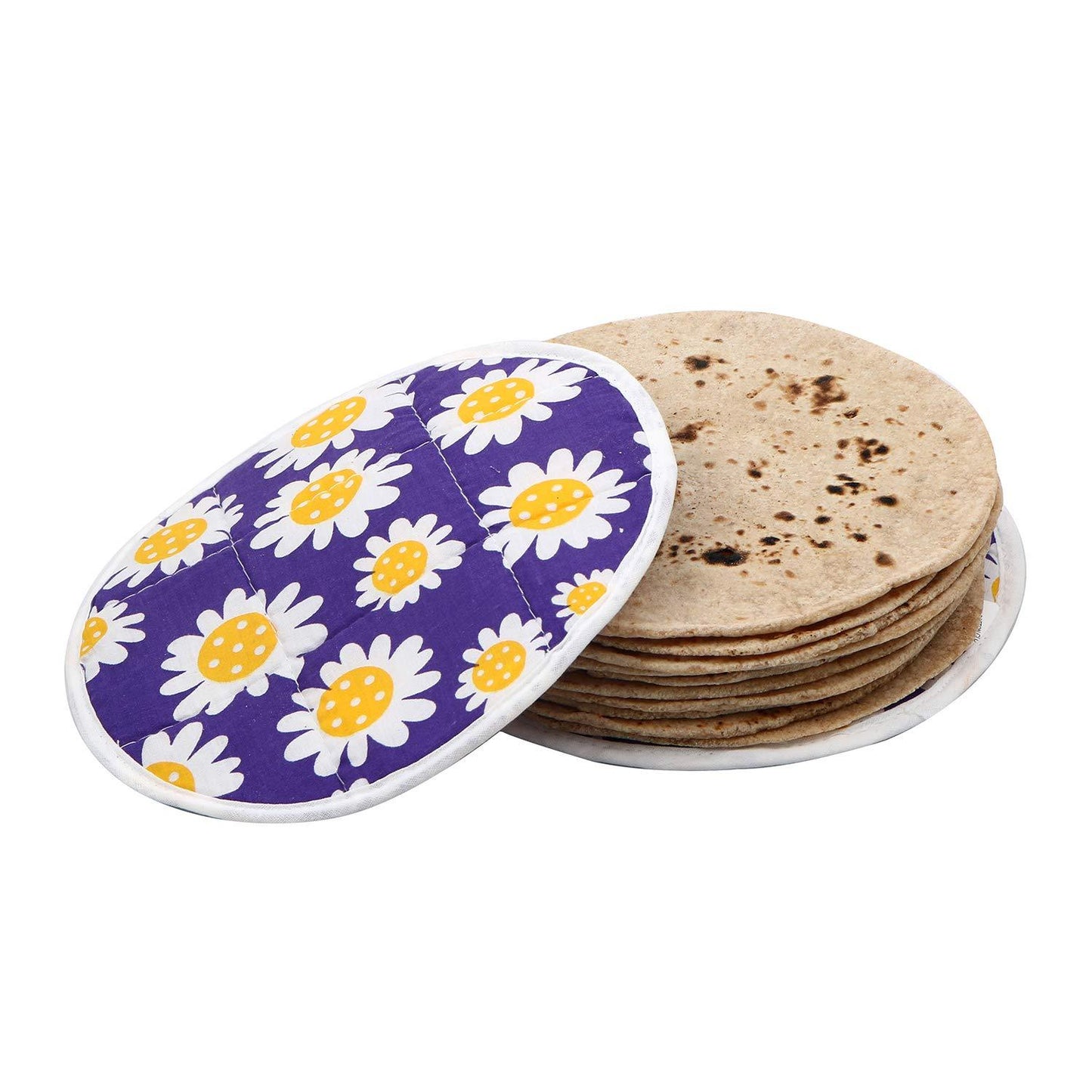 Hygienic Round Roti & Chapati Cover - Cotton, Washable & Reusable - Happy Price - Image 4