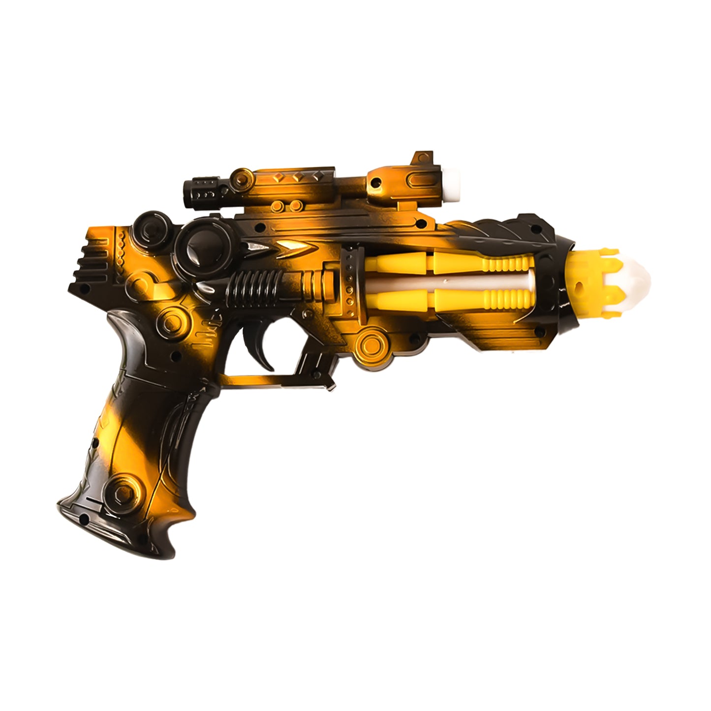 Ttg Led Laser Gun Toy Battery Operated Space Blaster With Flashing Lights Sound (1 Set) - Happy Price - Image 2