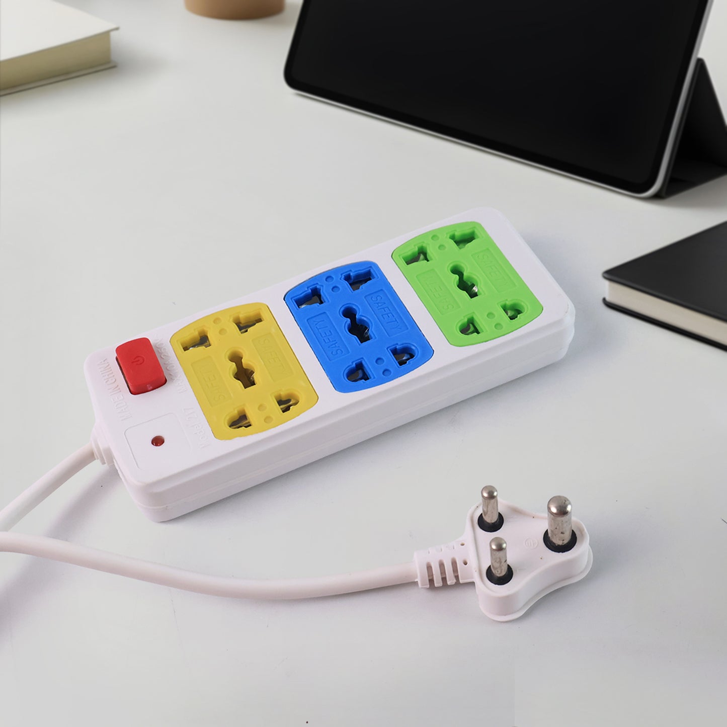 Compact 3-socket Universal Extension Board (1 Pc) - Happy Price - Image 3