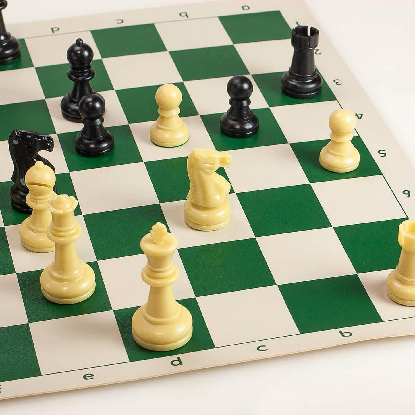 Portable Plastic Chess Set with Foldable Board - 34x34 Cm - Happy Price - Image 5