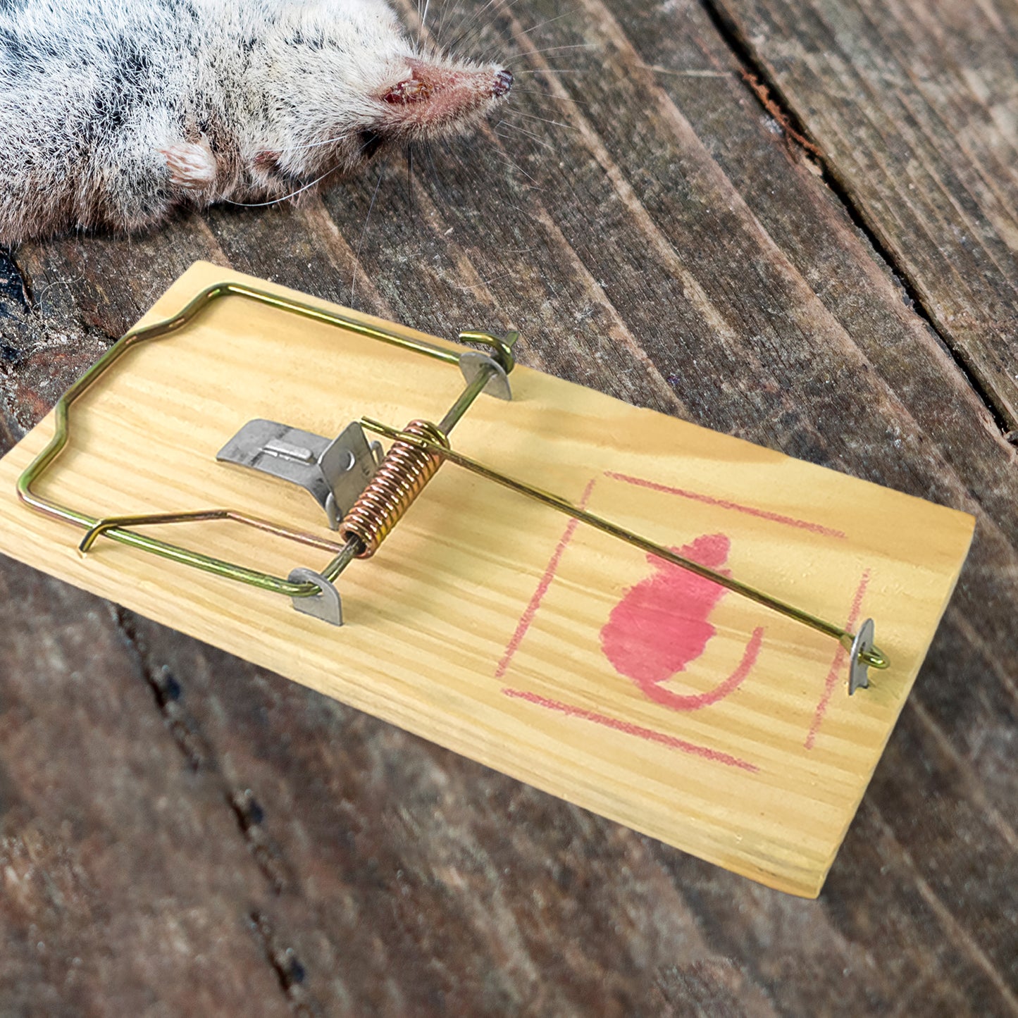Wooden Mouse Rat Traps (1 Pc) - Happy Price - Image 3
