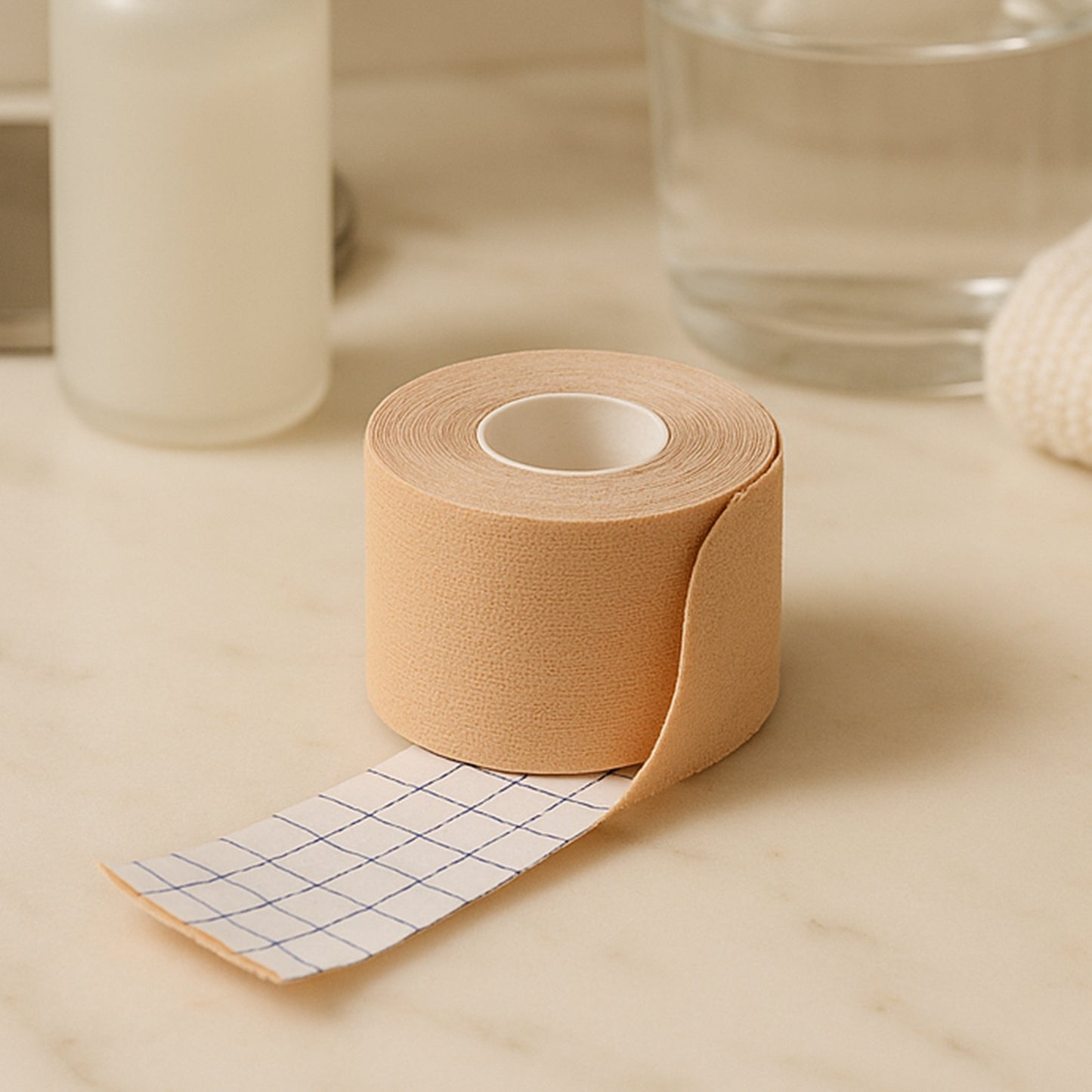 Face Lifting Tape Myofascial Face Tightening Tape 2.5 Cm X 5 M Approx (1 Pc) - Happy Price - Image 5