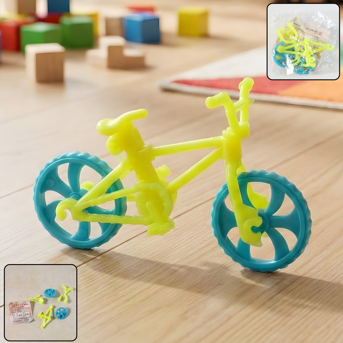 1 Pc Friction Power Bicycle Toy for Kids - Happy Price - Image 2