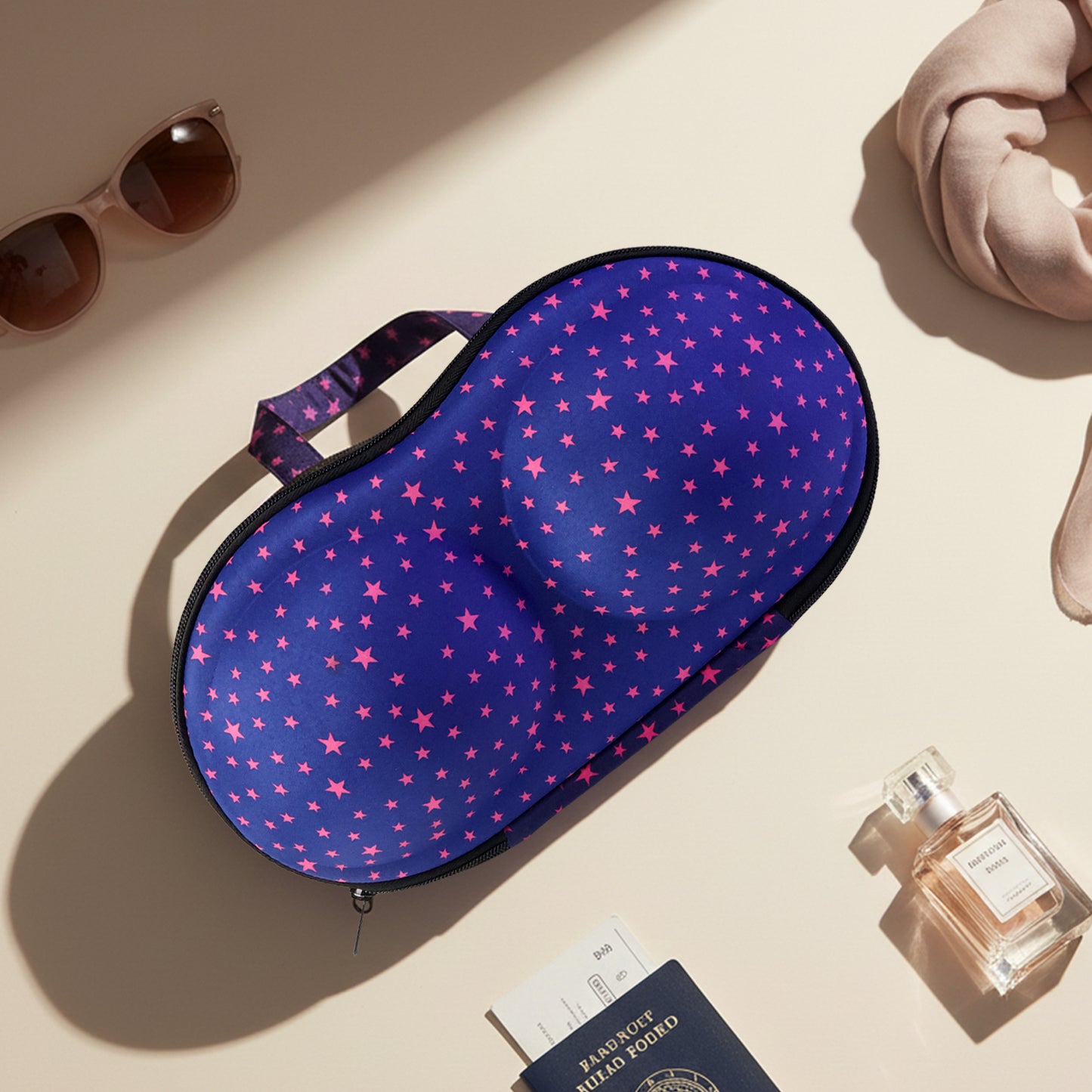 Hard Shell Bra & Lingerie Travel Organizer Case (1 Pc) - Happy Price - Image 7