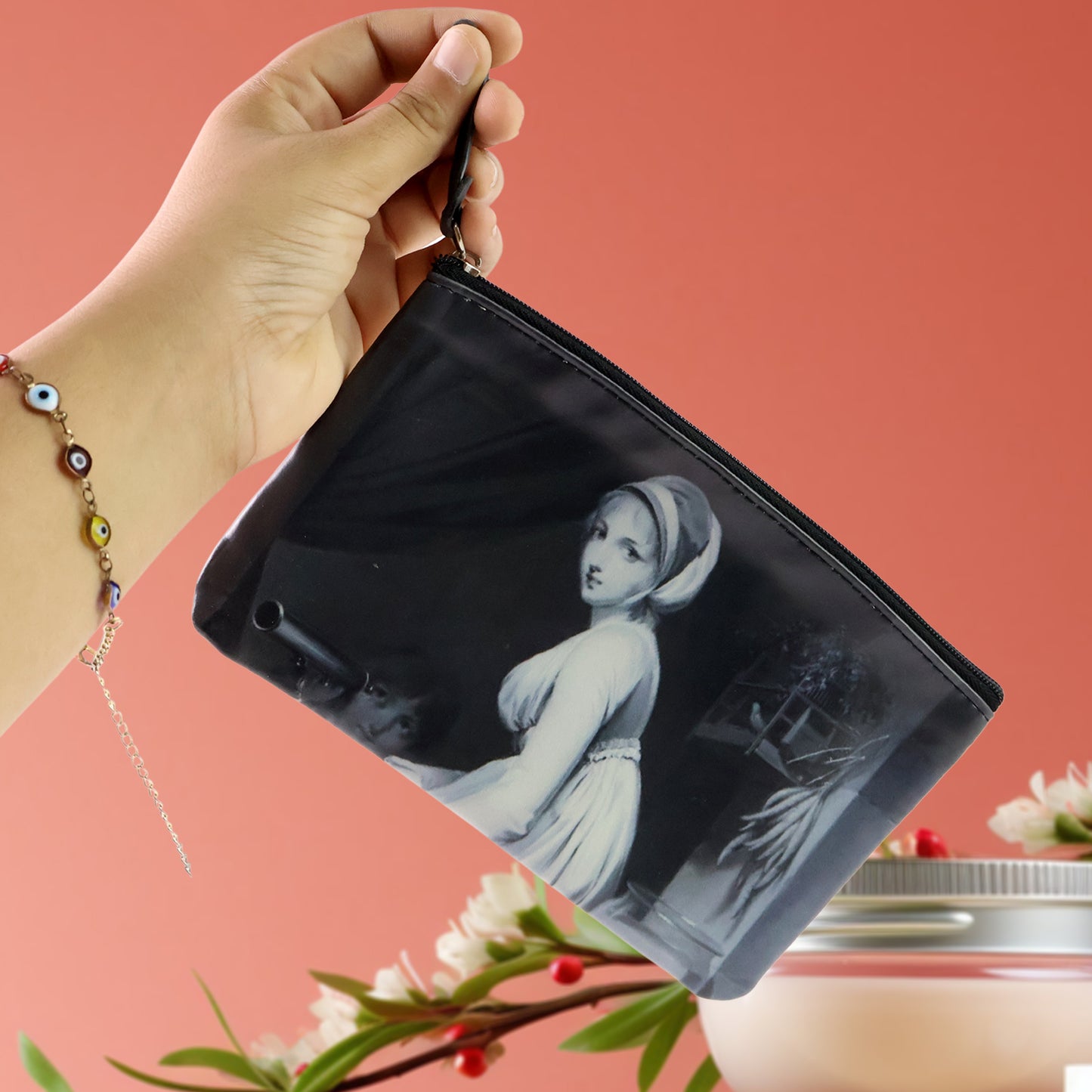 Stylish Multipurpose Makeup Stationery Bag (19x12cm 1pc) - Happy Price - Image 5