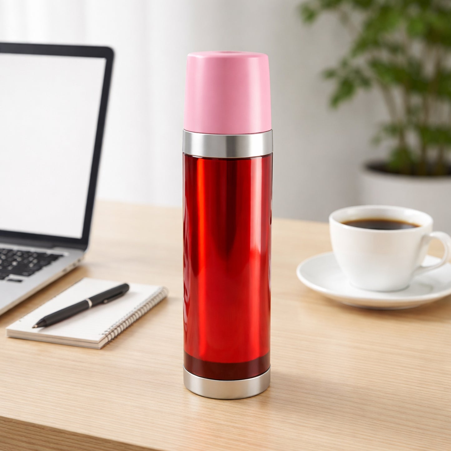 500ml Stainless Steel Vacuum Insulated Flask Bottle (1 Pc) - B-Grade - Happy Price - Image 2