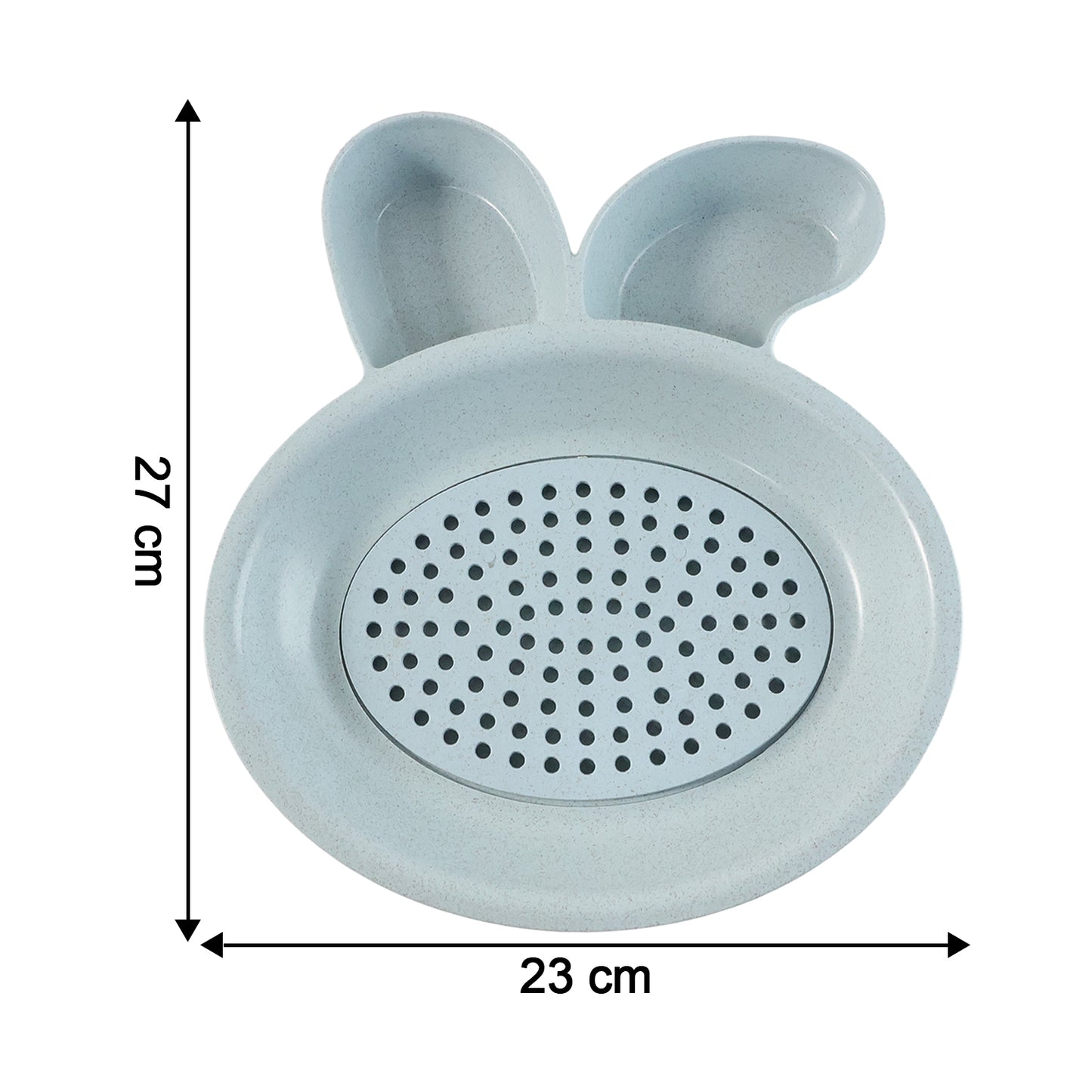 Multi-Purpose Snack Serving Plate with Strainer & Dip Holders (1 Pc) - Happy Price - Image 5