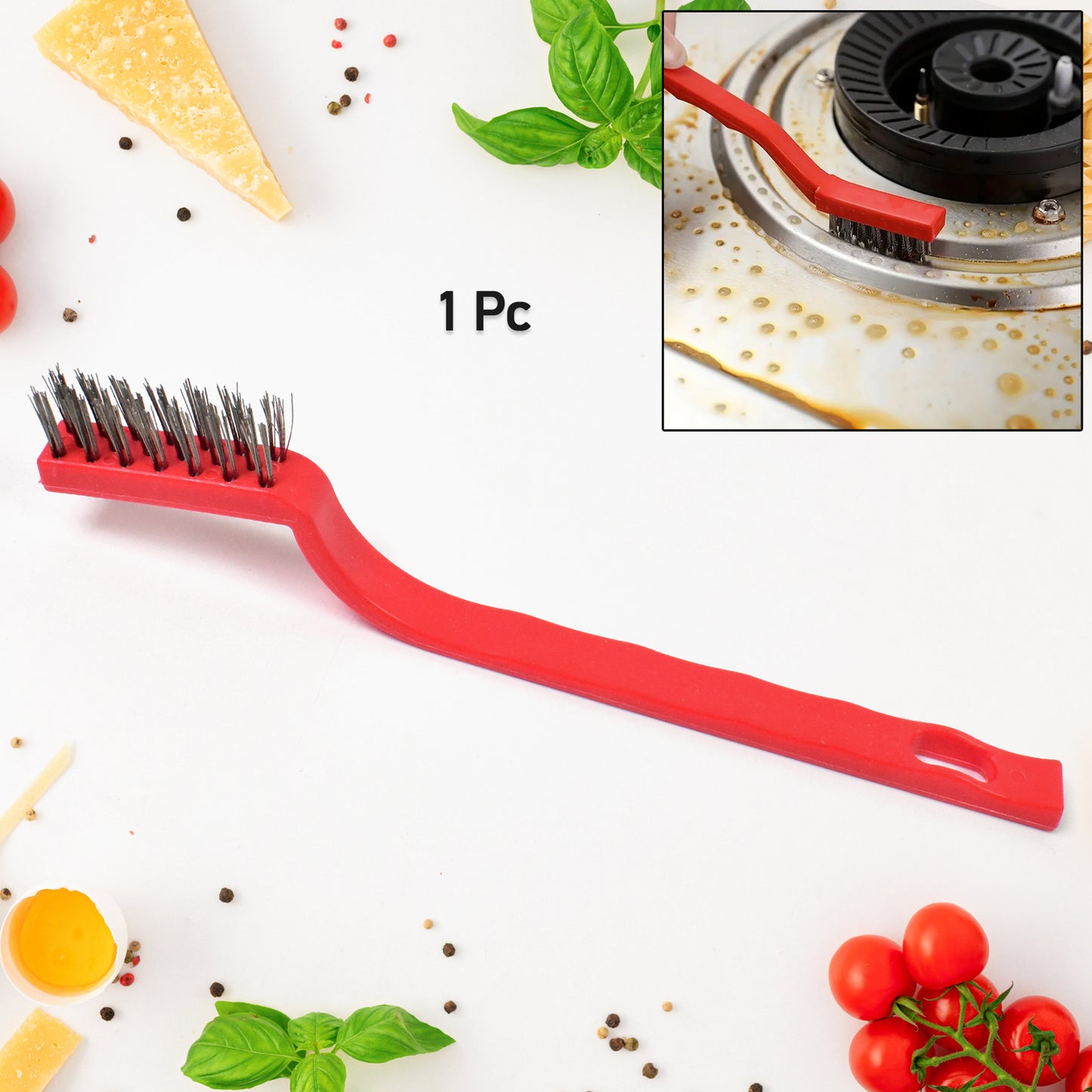 Mini Wire Brush Stainless Steel (1 Pc) - Happy Price - Image 2