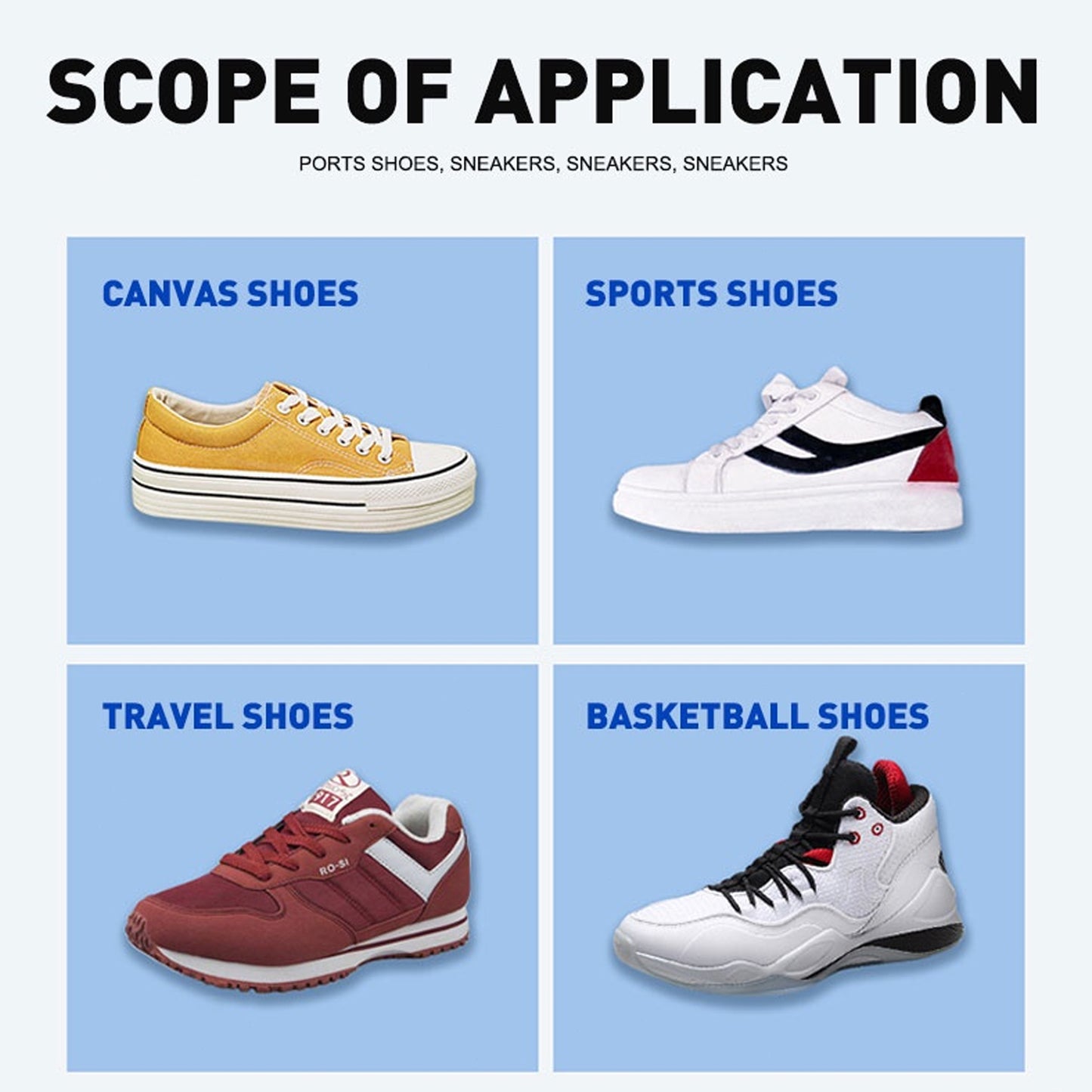 Stain Remover Cleansing Cream For Shoe Polish Sneaker Cleaning Kit Shoe Eraser Stain Remover White Rubber Sole Shoe Cleaner White Shoe Cleaning Cream Stain Remover (120 Gm Approx) - Happy Price - Image 7