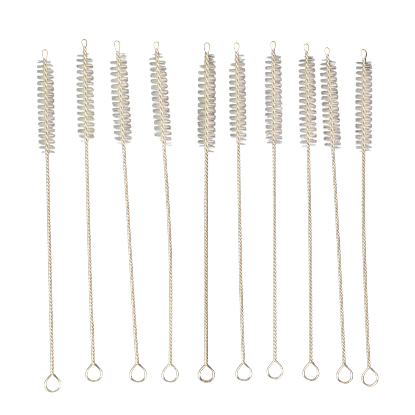 10 Pc Straw and Bottle Cleaning Brush Set for Narrow Openings - Happy Price - Image 2