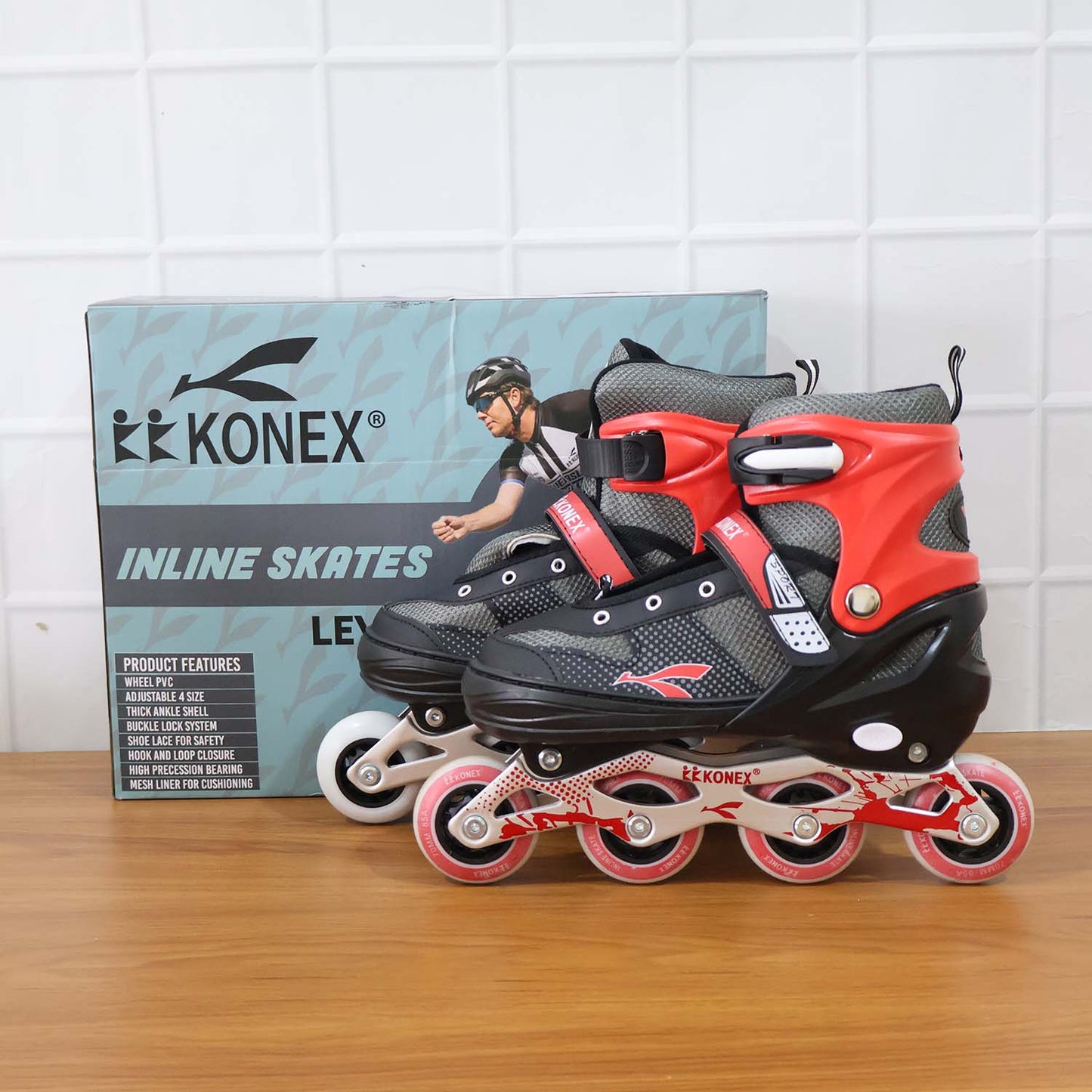 Adjustable Inline Skates for Kids & Adults - XL Size, Smooth PU Wheels, Aluminum Frame - Great Price - Image 6