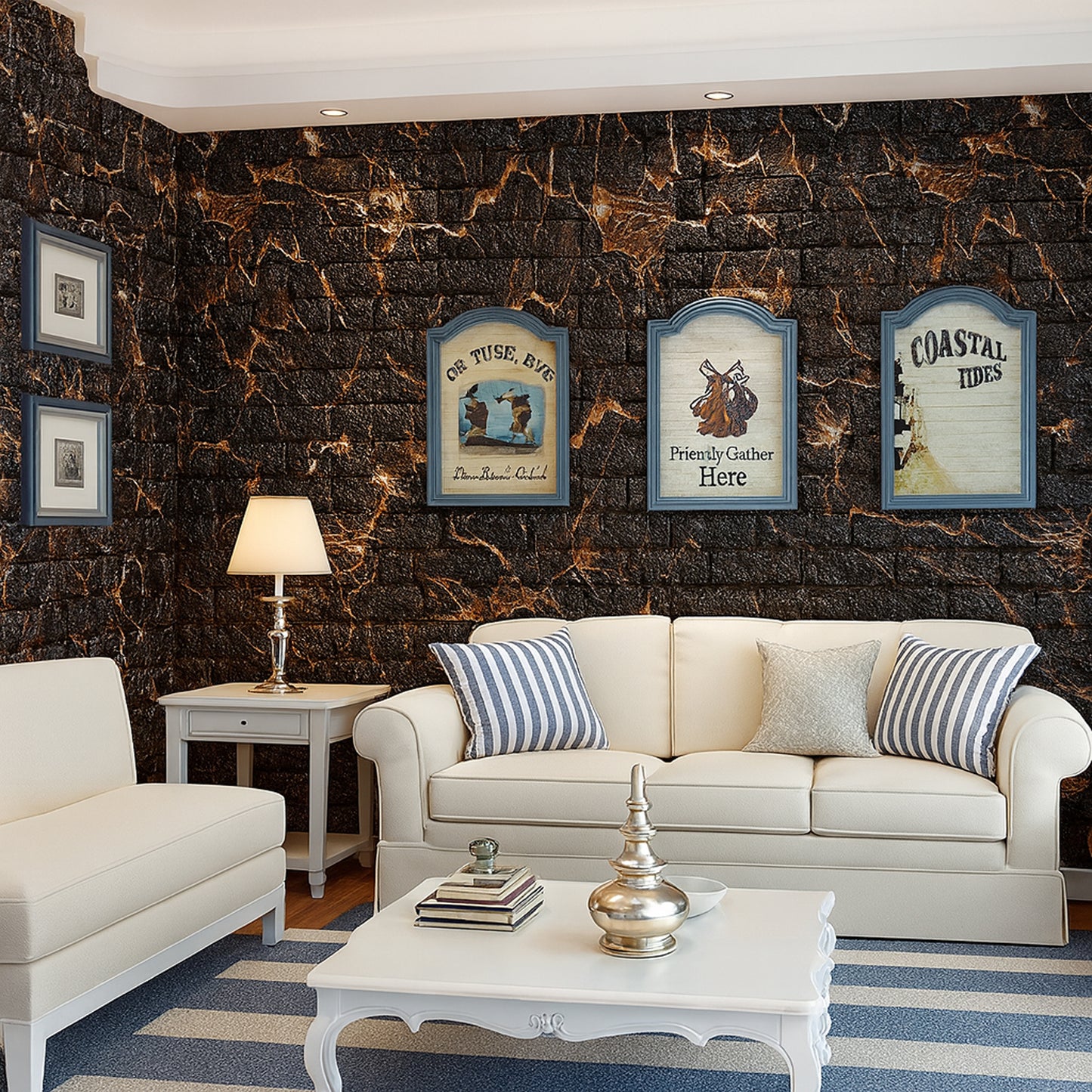 3D Foam Wall Panels Sticker - 76x70 Cm, 1 Piece - Great Price - Image 3