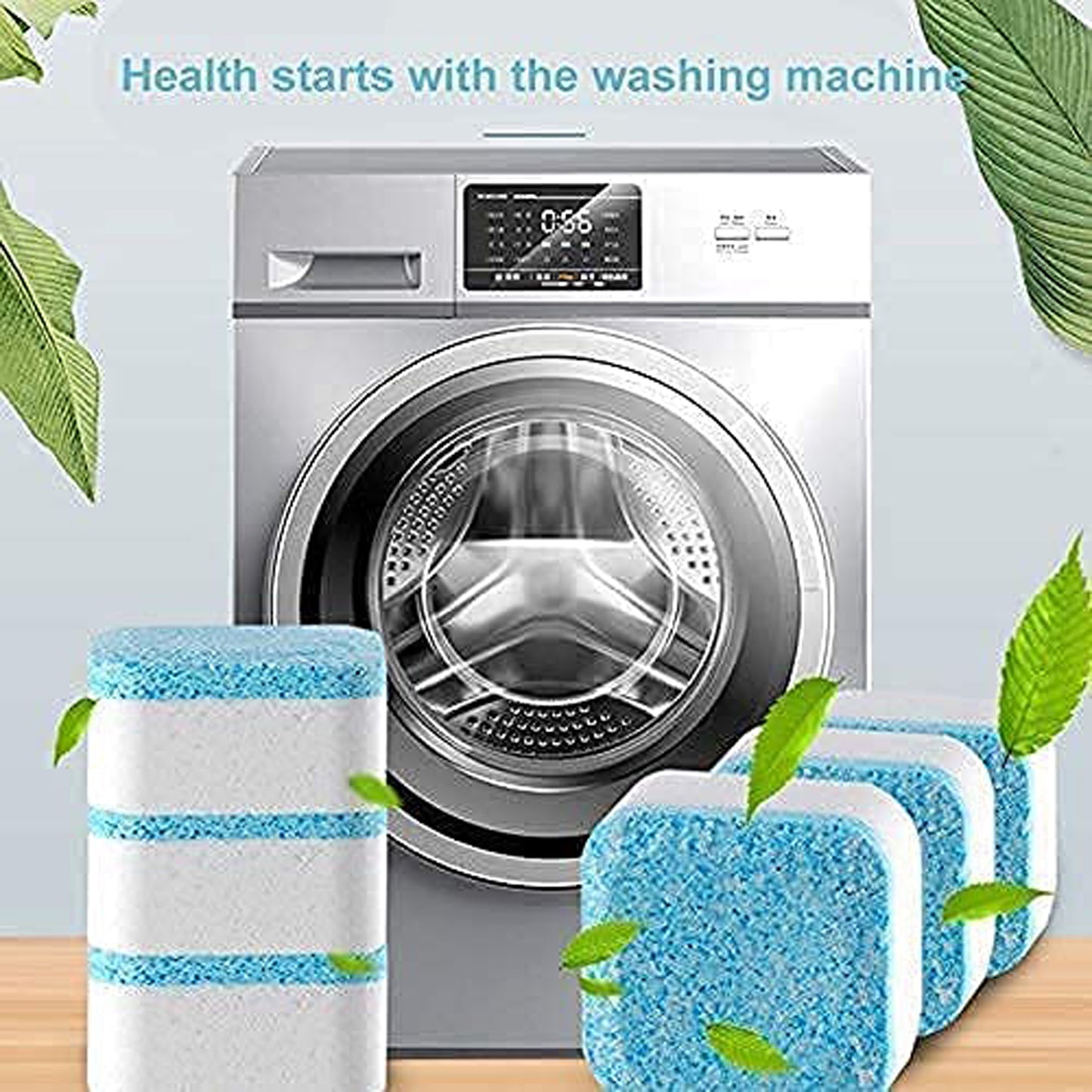 Washing Machine Effervescent Tablet For All Companys Front And Top Load Machine Tablet For Perfectly Cleaning Of Tub Drum Stain Remover Washer Cleaner - Happy Price - Image 5