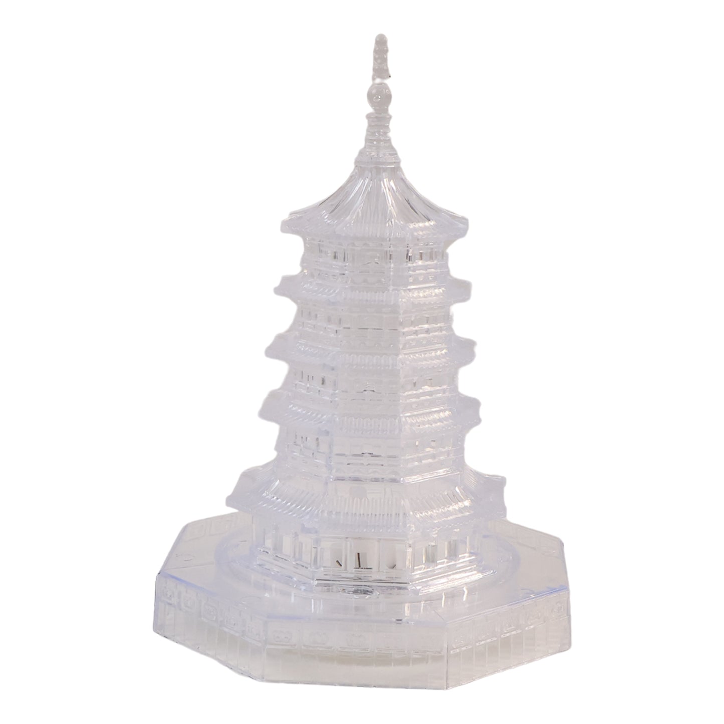 Crystal Pagoda LED Light (1 Pc) - Battery Operated Decorative Lamp for Home & Festivals - Happy Price - Image 2