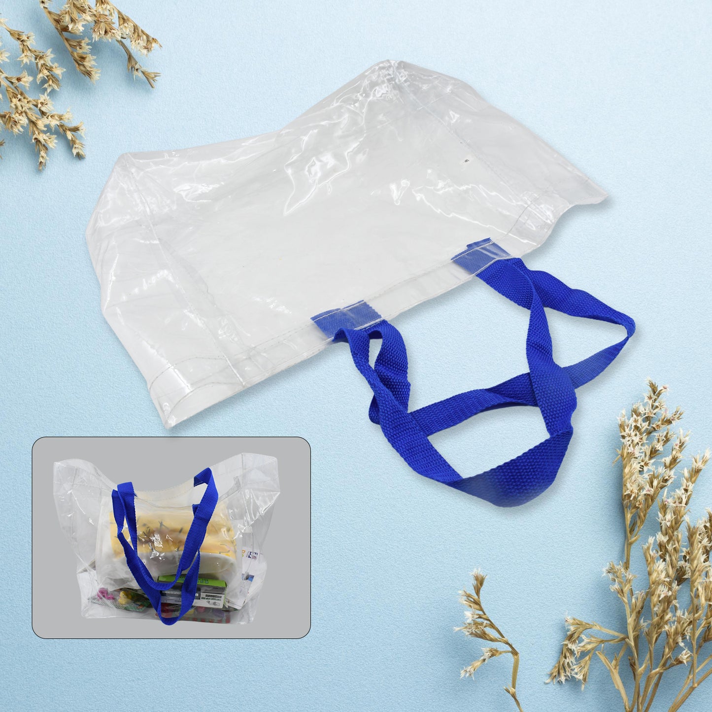 Multifunction Transparent Bag With Handle Bag (453014 Cm 1 Pc) - Happy Price - Image 2