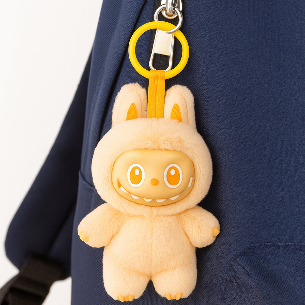 Plush Toy Cartoon Keychain With Hook Assorted Colorful Animal Design 1 Pc (Mix Design) - Happy Price - Image 2
