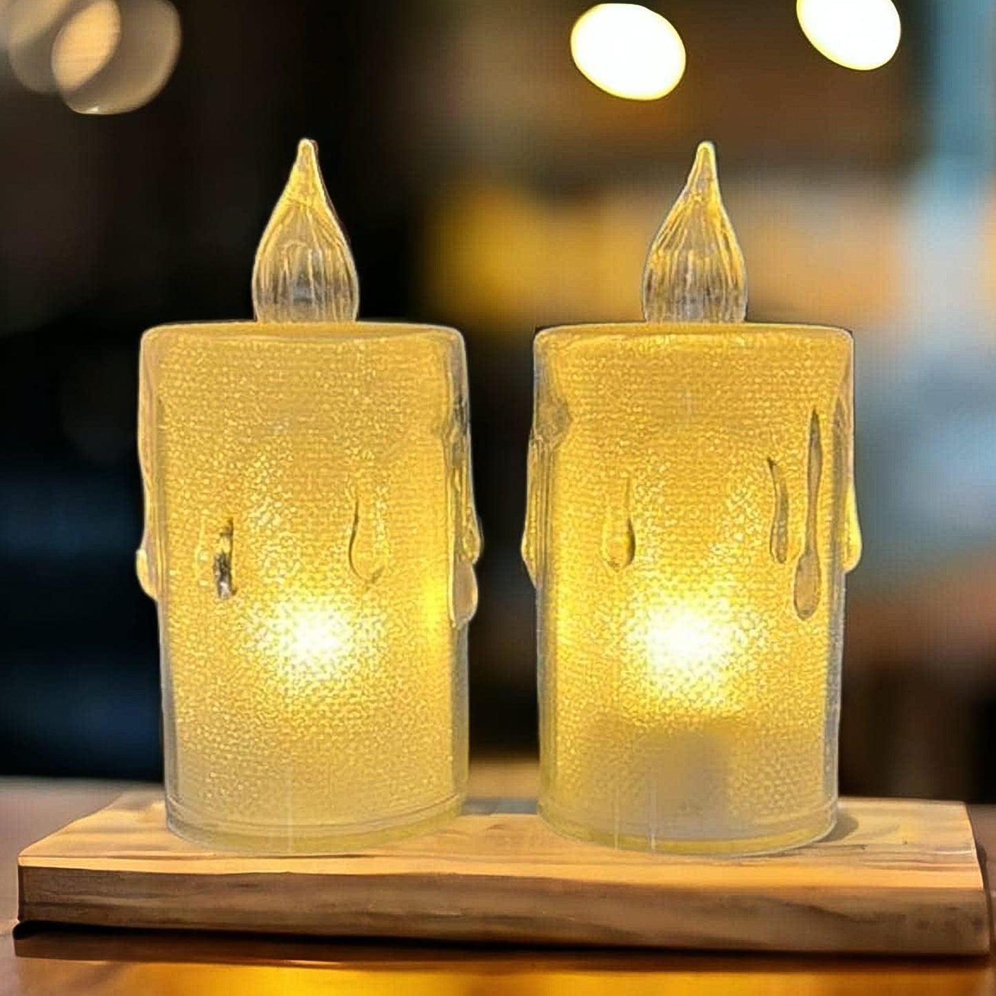 Simple Candles For Home Decoration Crystal Candle Lights - Happy Price - Image 3