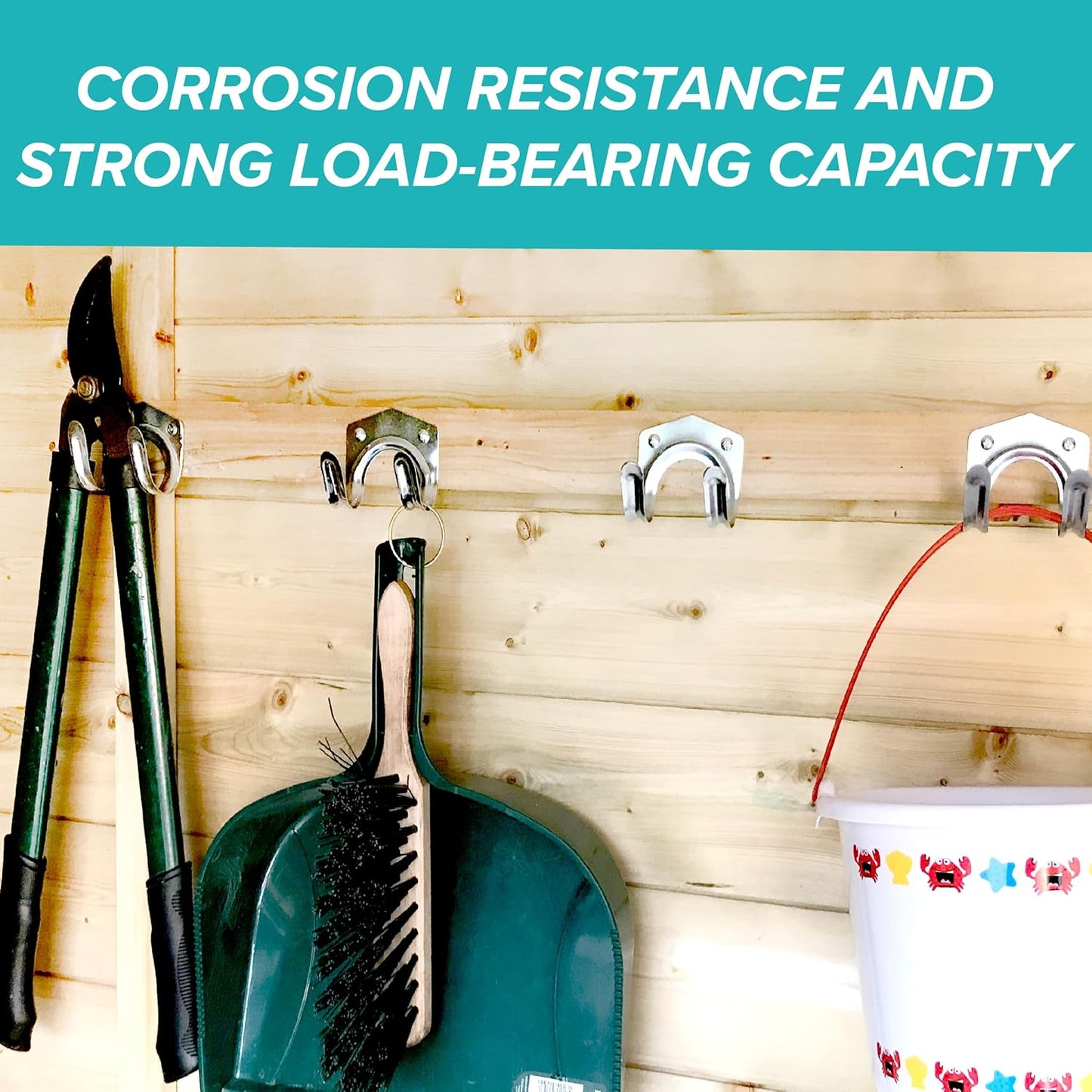 Heavy Duty Tool Hanger Hooks ( 5 Pcs Set ) - Happy Price - Image 7