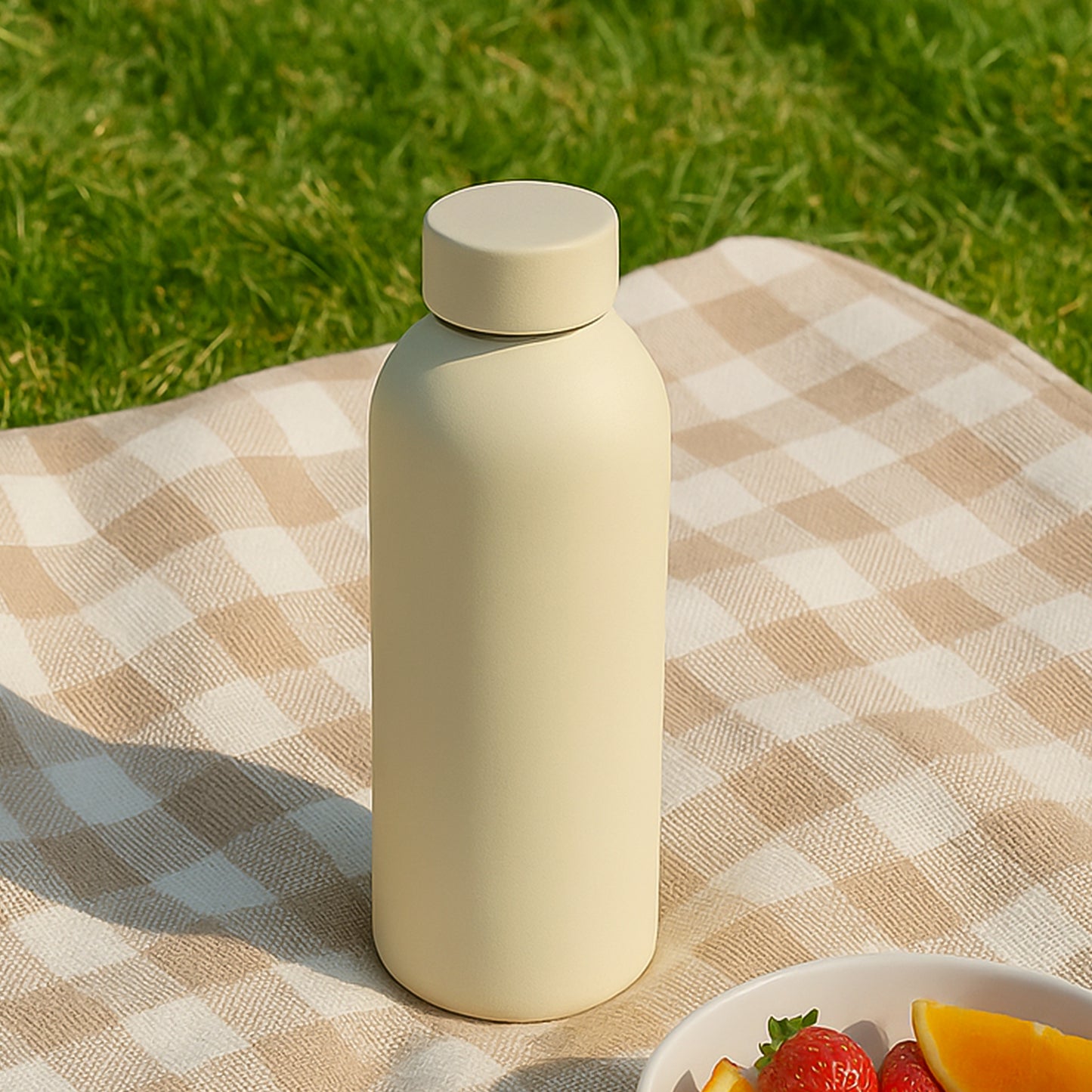 Stainless Steel Double Wall Vacuum-insulated Drink Water Bottle (Mix Color 500 Ml Approx) - Happy Price - Image 3