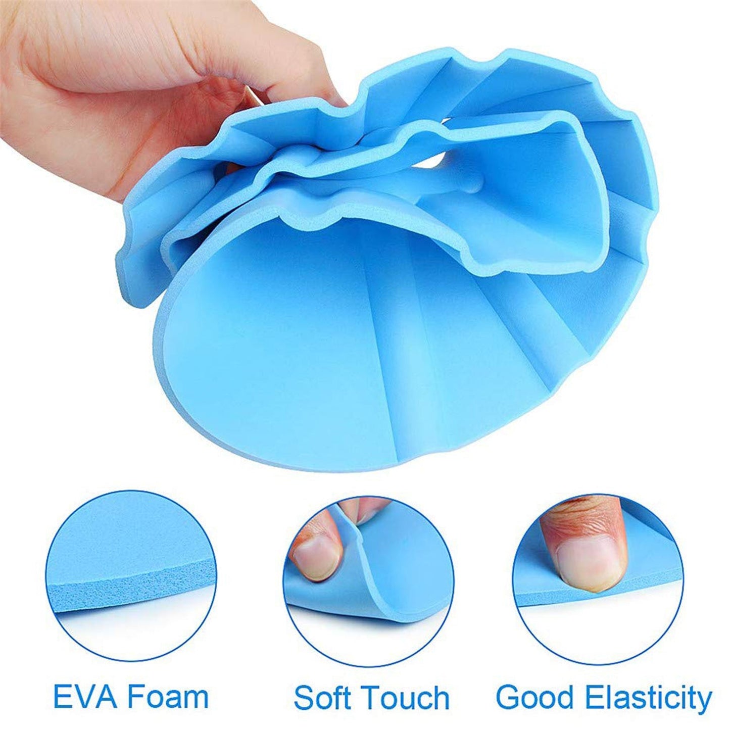 a Adjustable Safe Soft Bathing Baby Shower Cap - Happy Price - Image 4