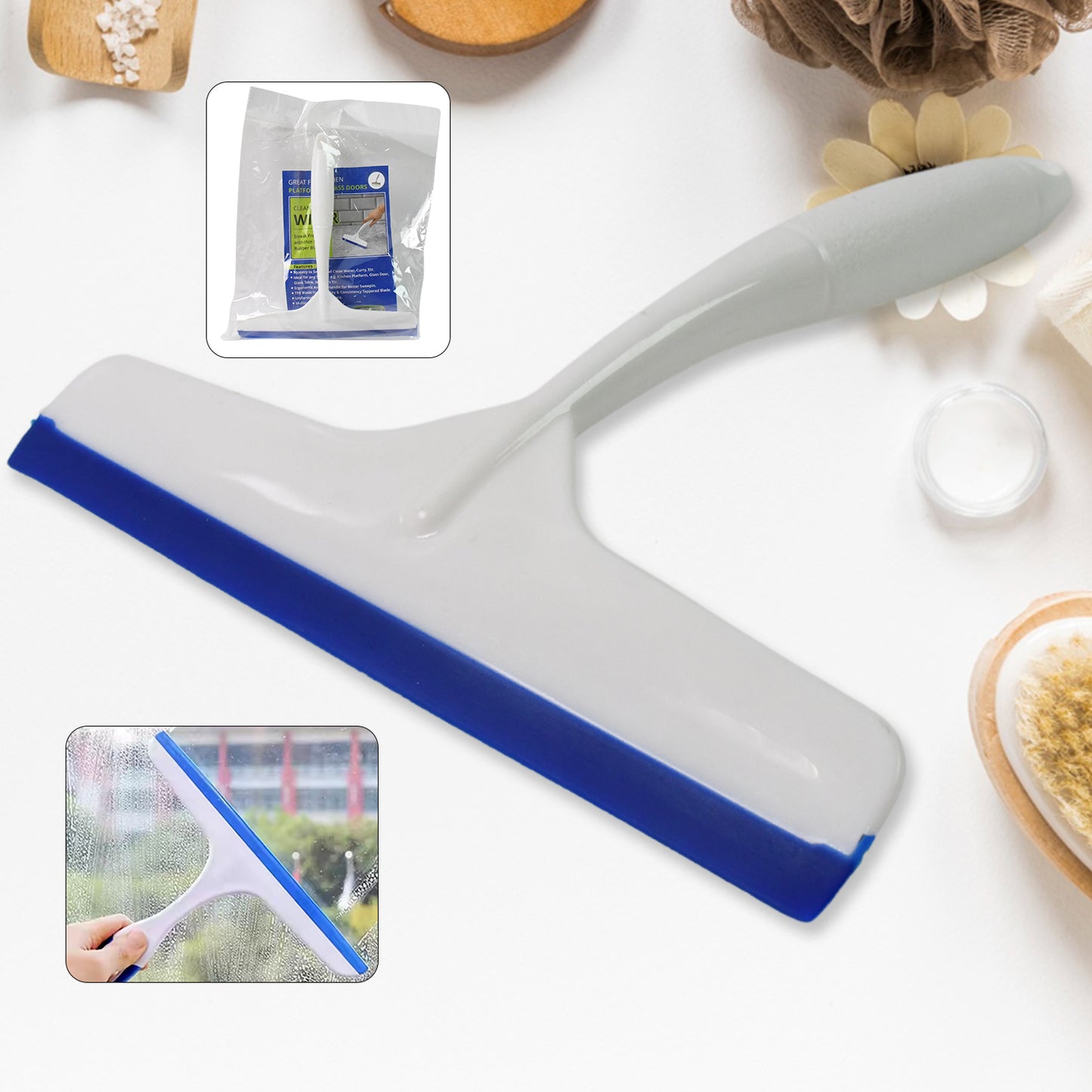 Plastic Kitchen Wiper (White 1 Pc) - Happy Price - Image 2