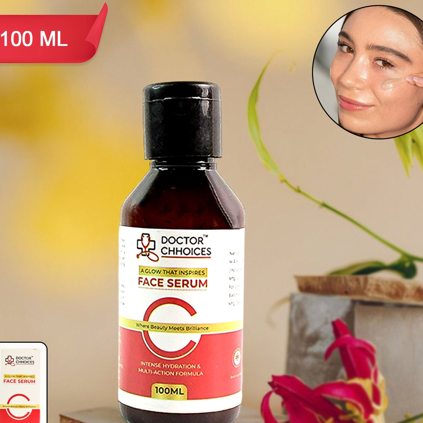 Doctor Chhoices Vitamin C Face Serum 100ml (1 Pc) - Happy Price - Image 1